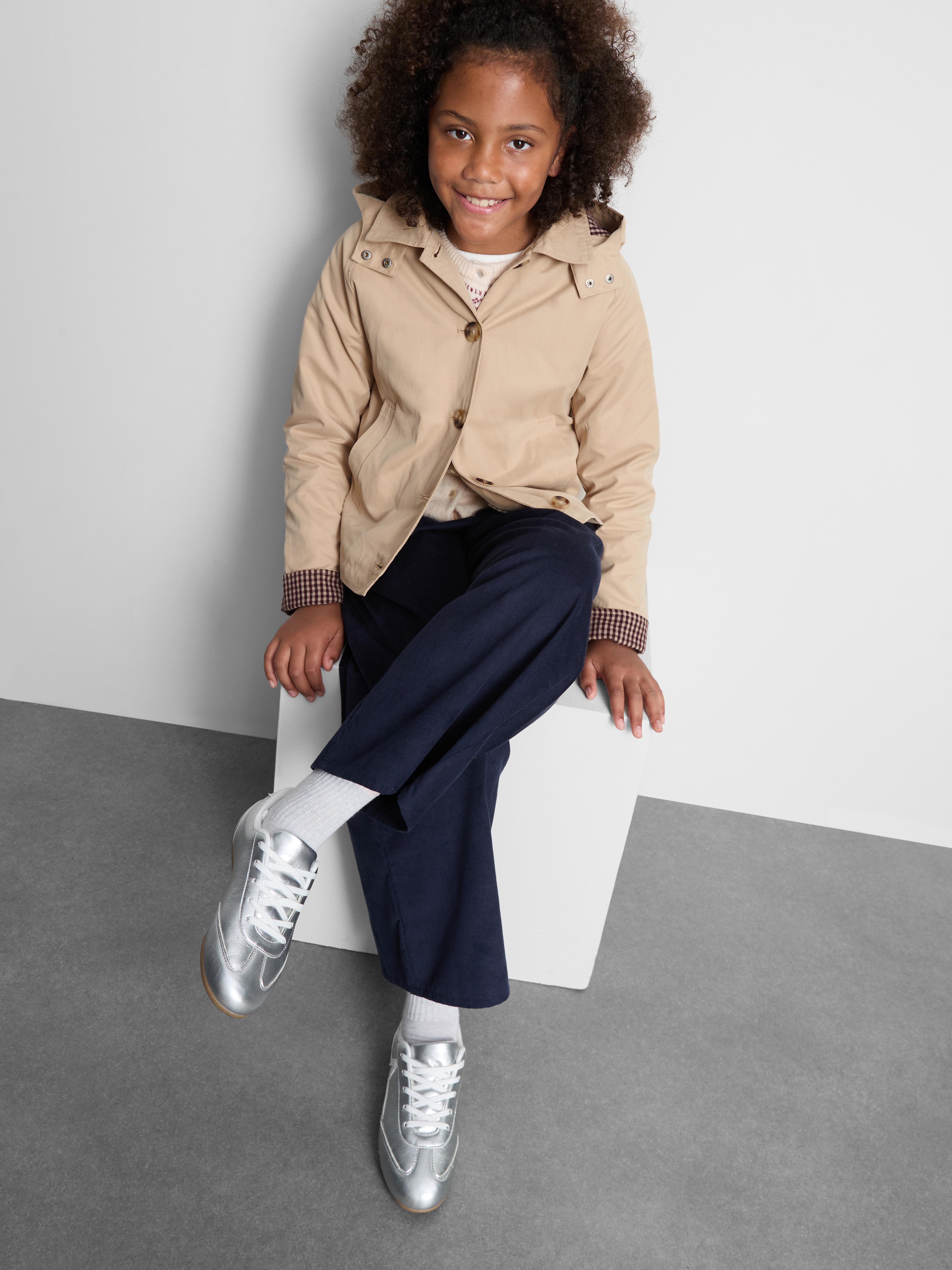 1-12yrs | The Edit Hooded Trench Coat