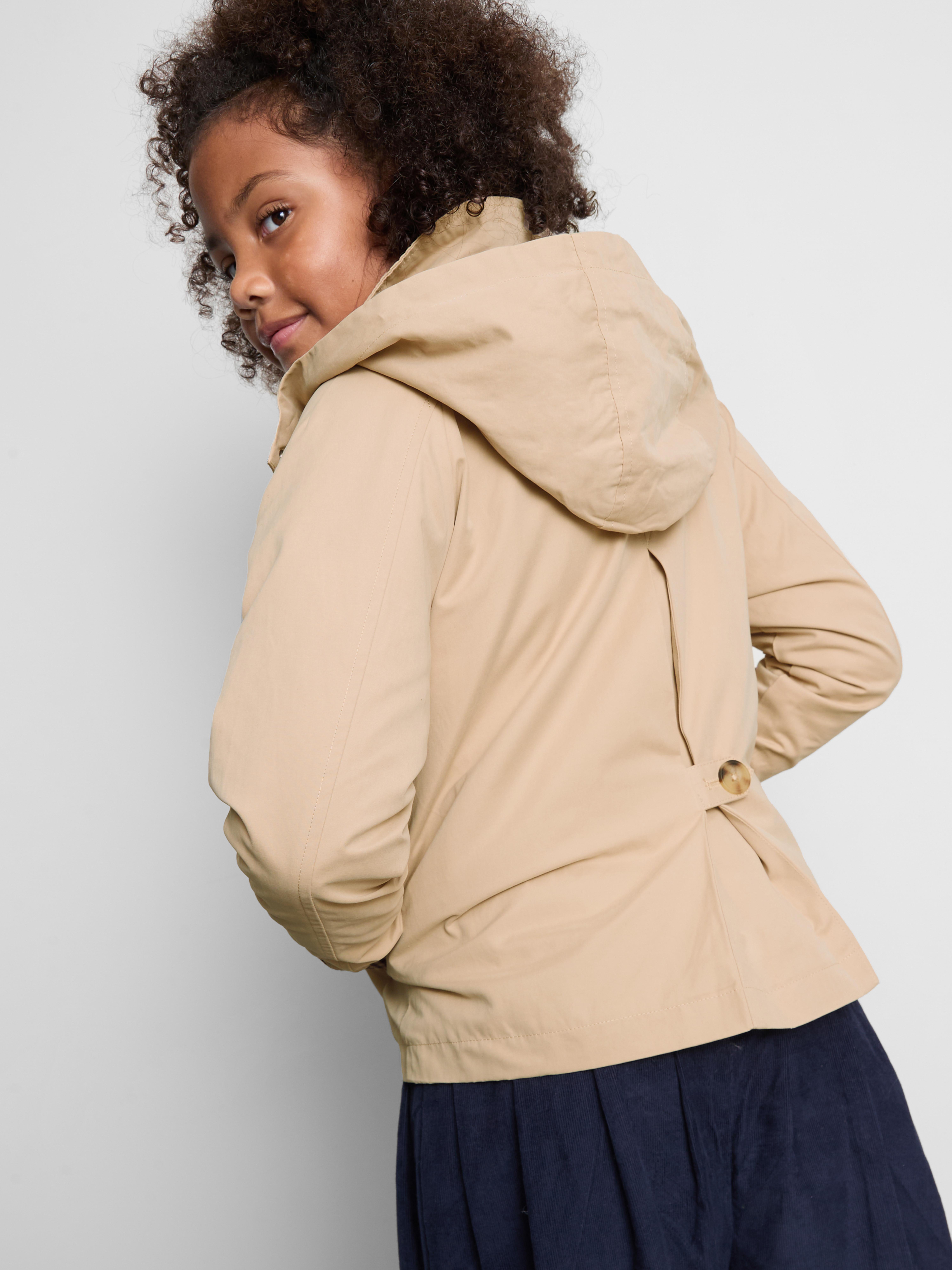 1-12yrs | The Edit Hooded Trench Coat