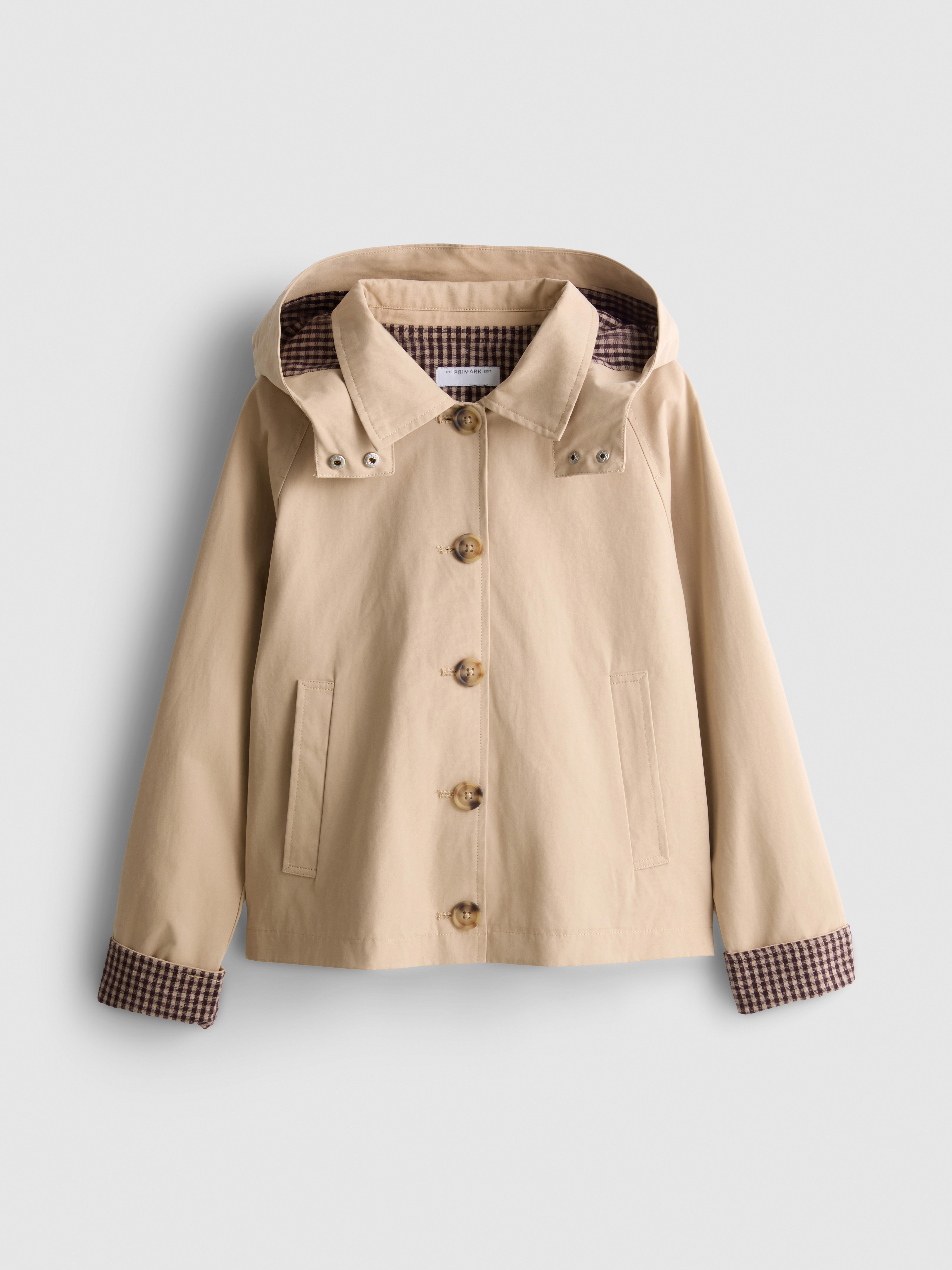 1-12yrs | The Edit Hooded Trench Coat