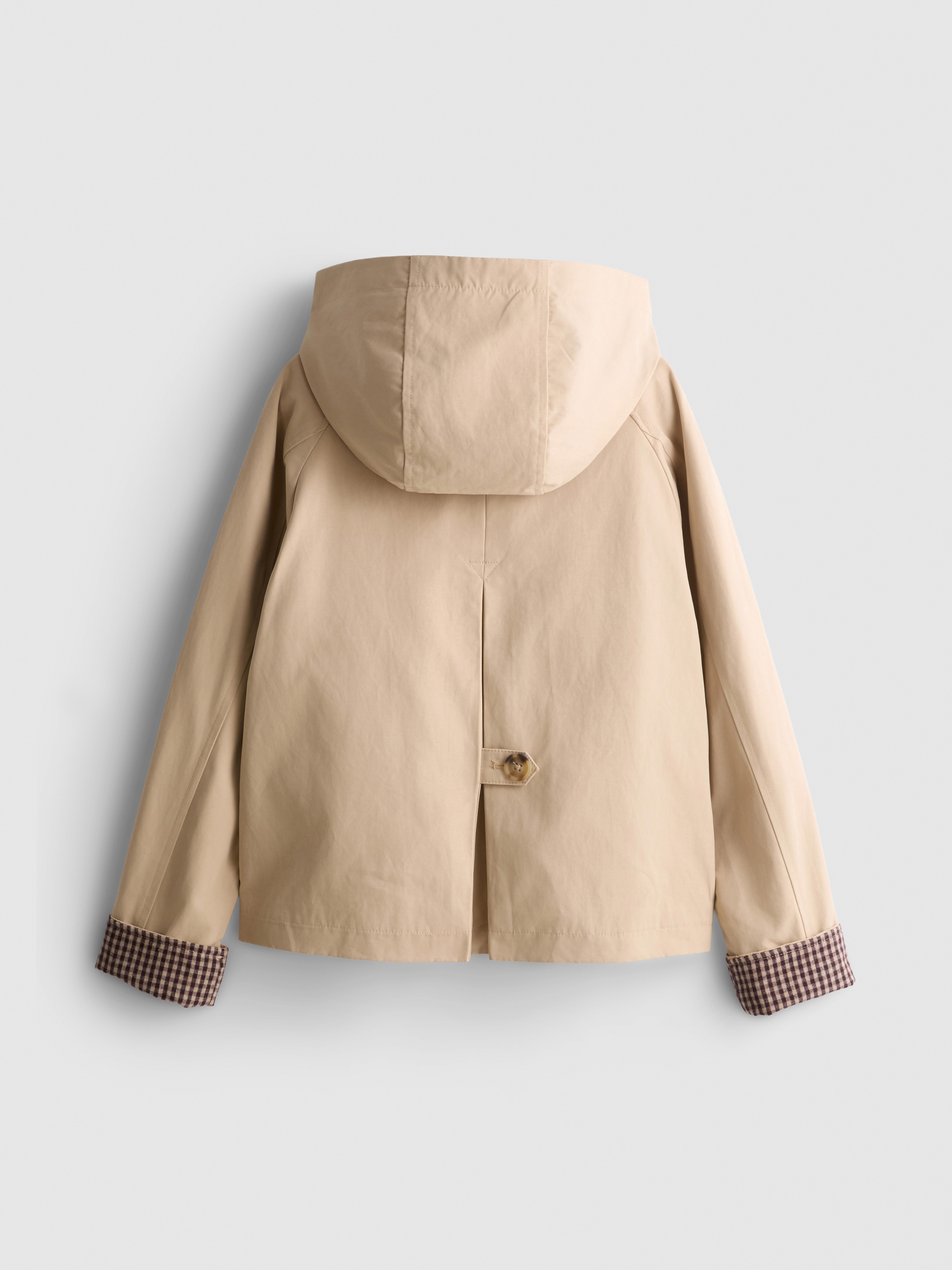 1-12yrs | The Edit Hooded Trench Coat