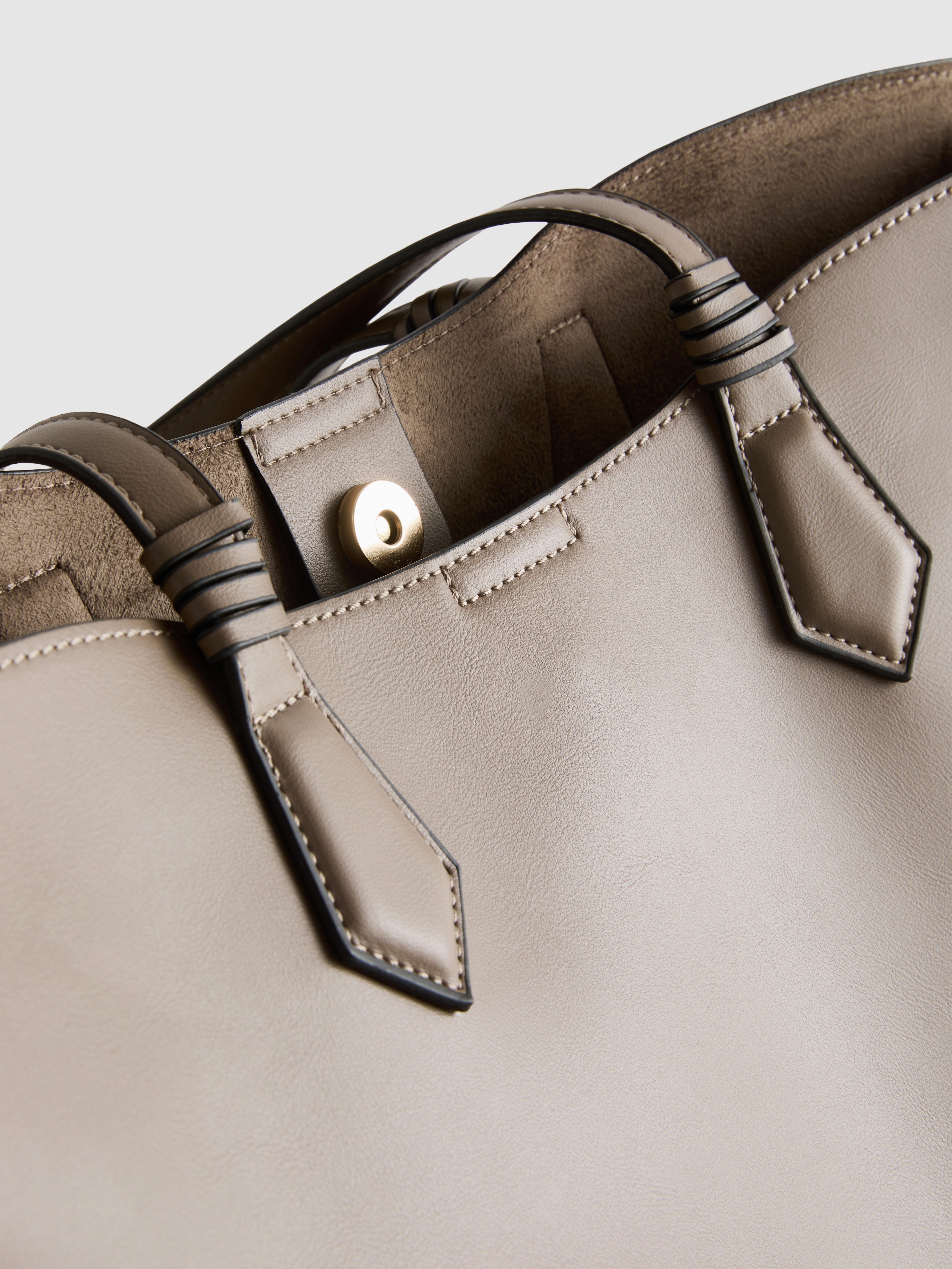 Torba shopper o usztywnionej konstrukcji