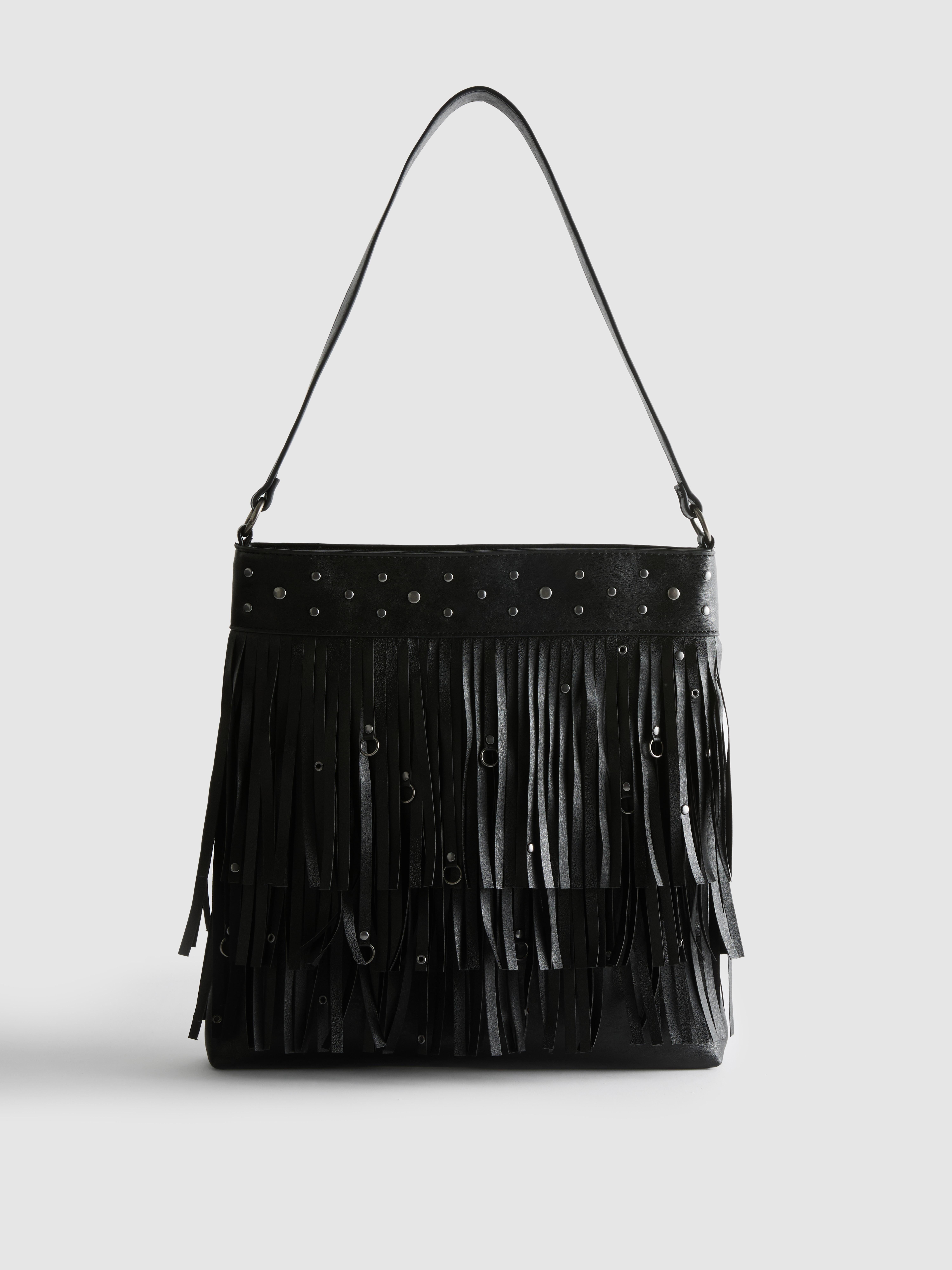 Sac bandoulière à franges