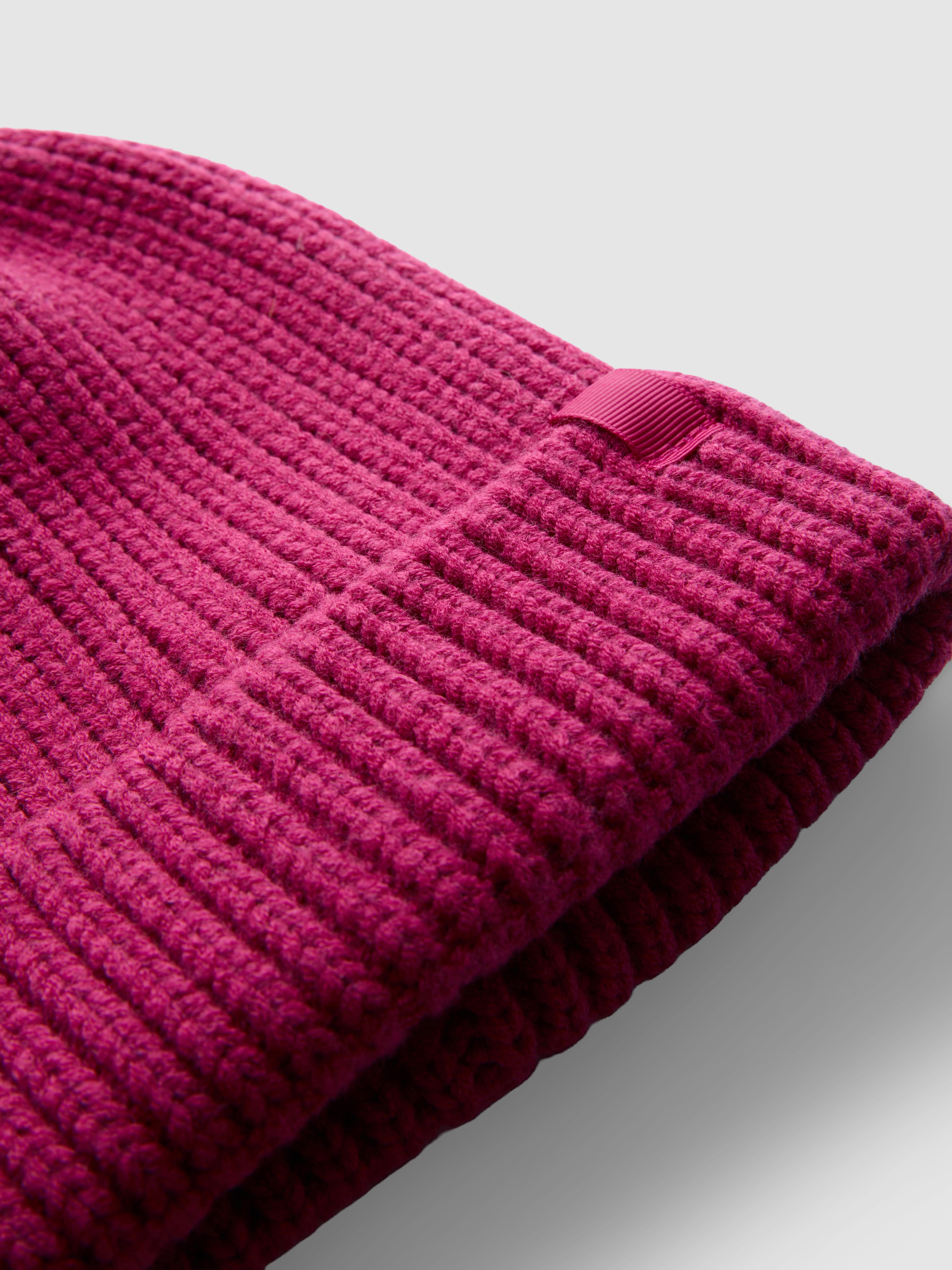 Bonnet côtelé