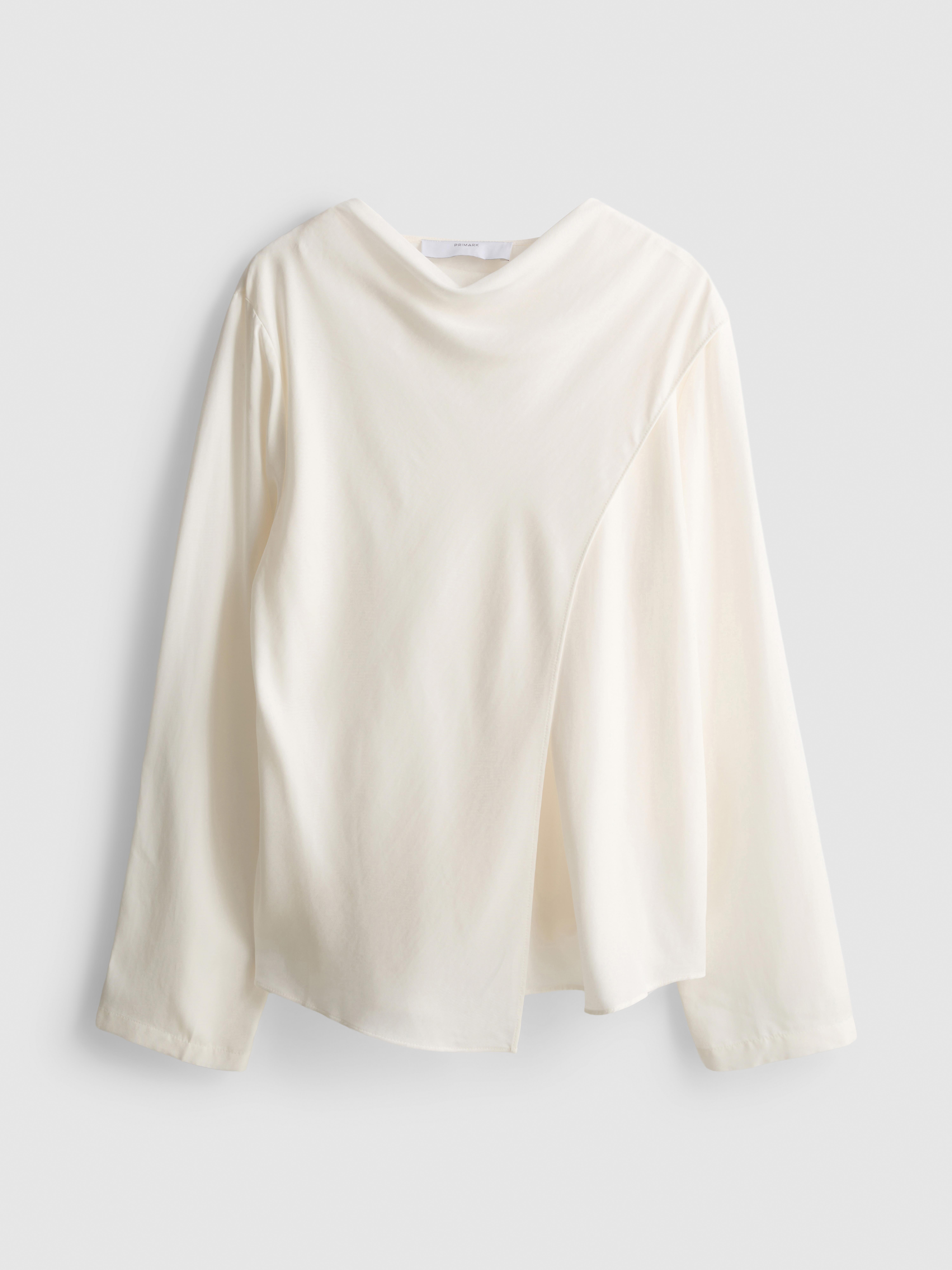 Relaxed Drape Blouse
