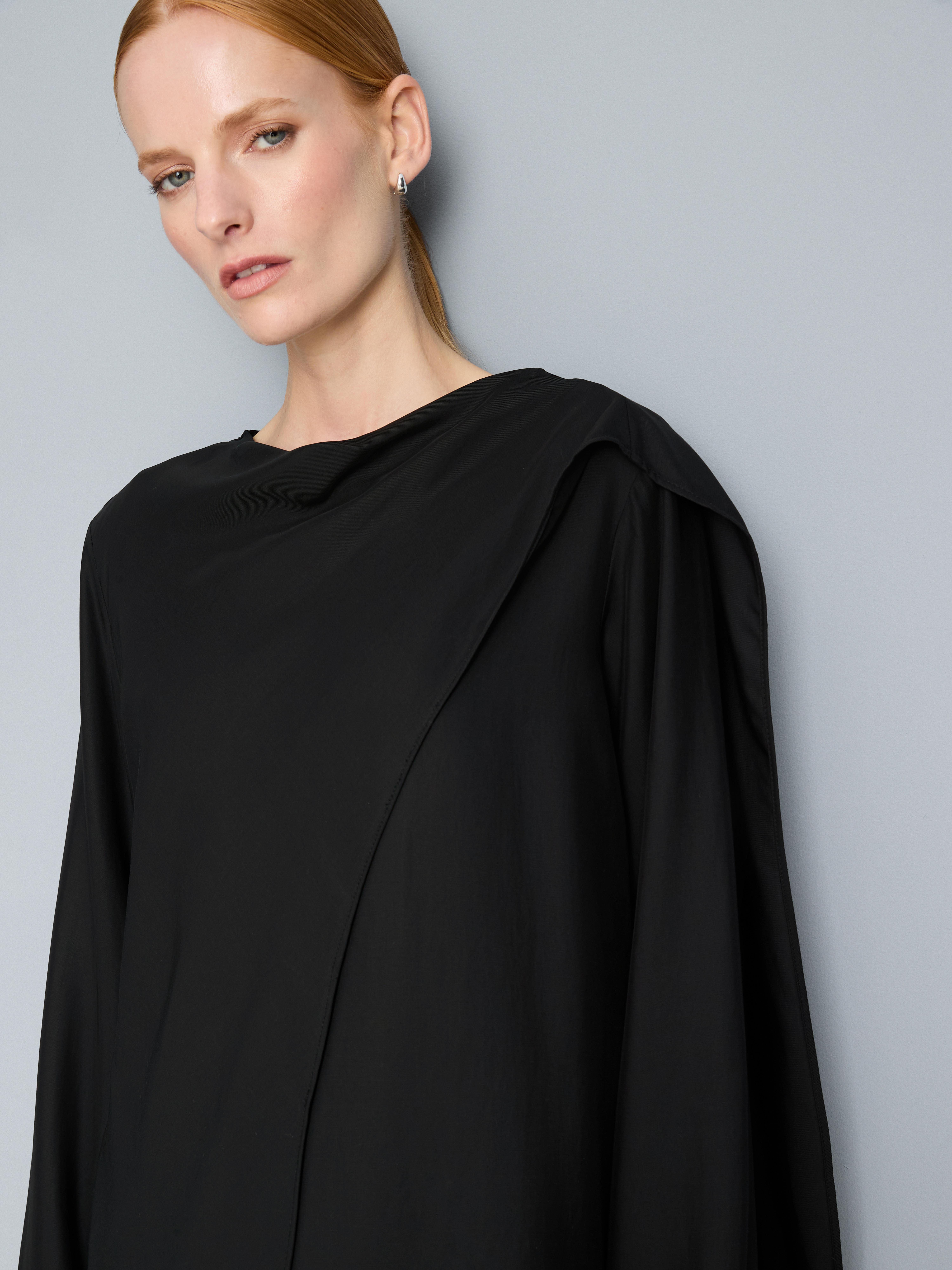 Relaxed Drape Blouse