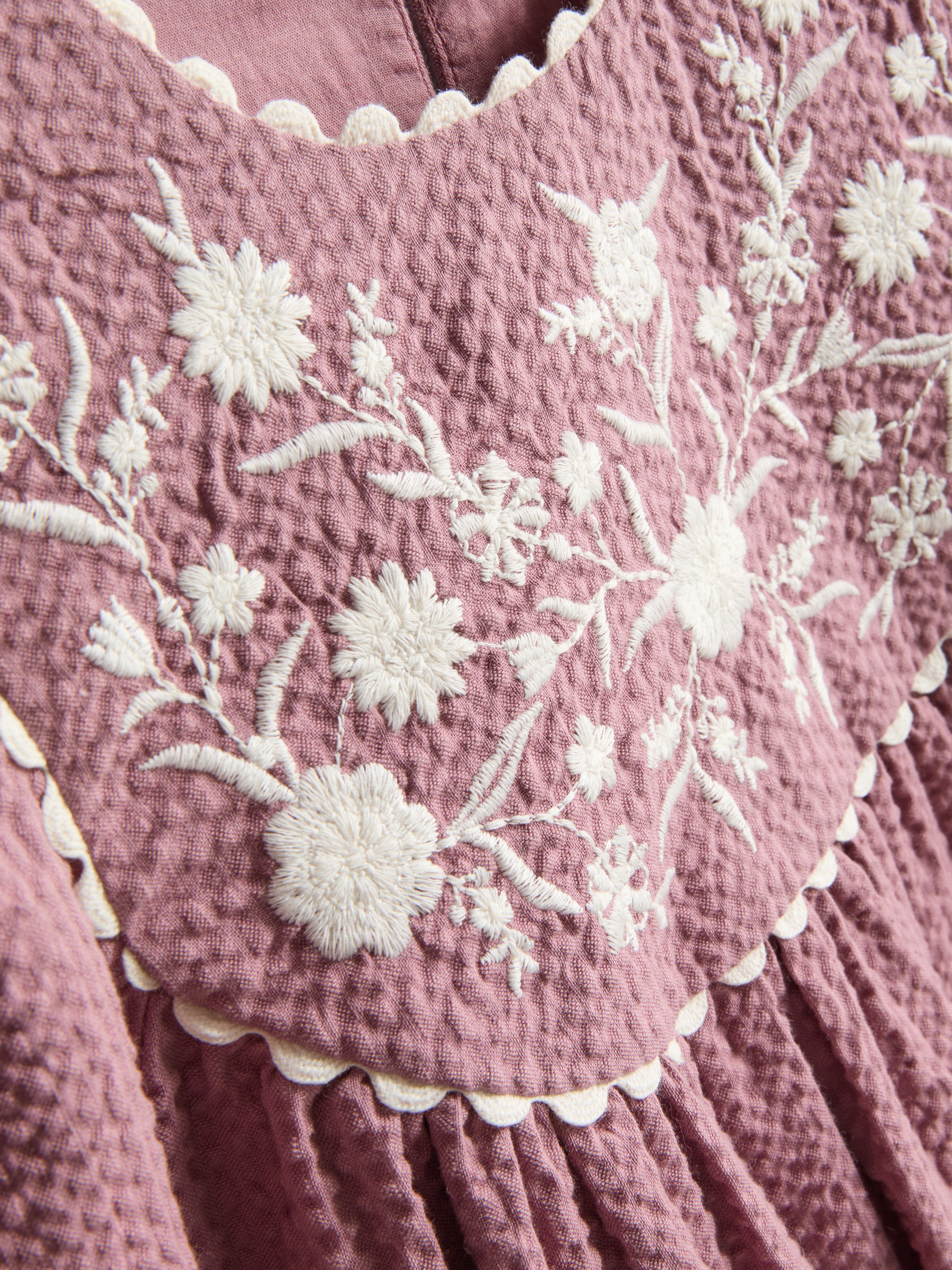 1-9yrs | The Edit Pure Cotton Seersucker Smock Dress