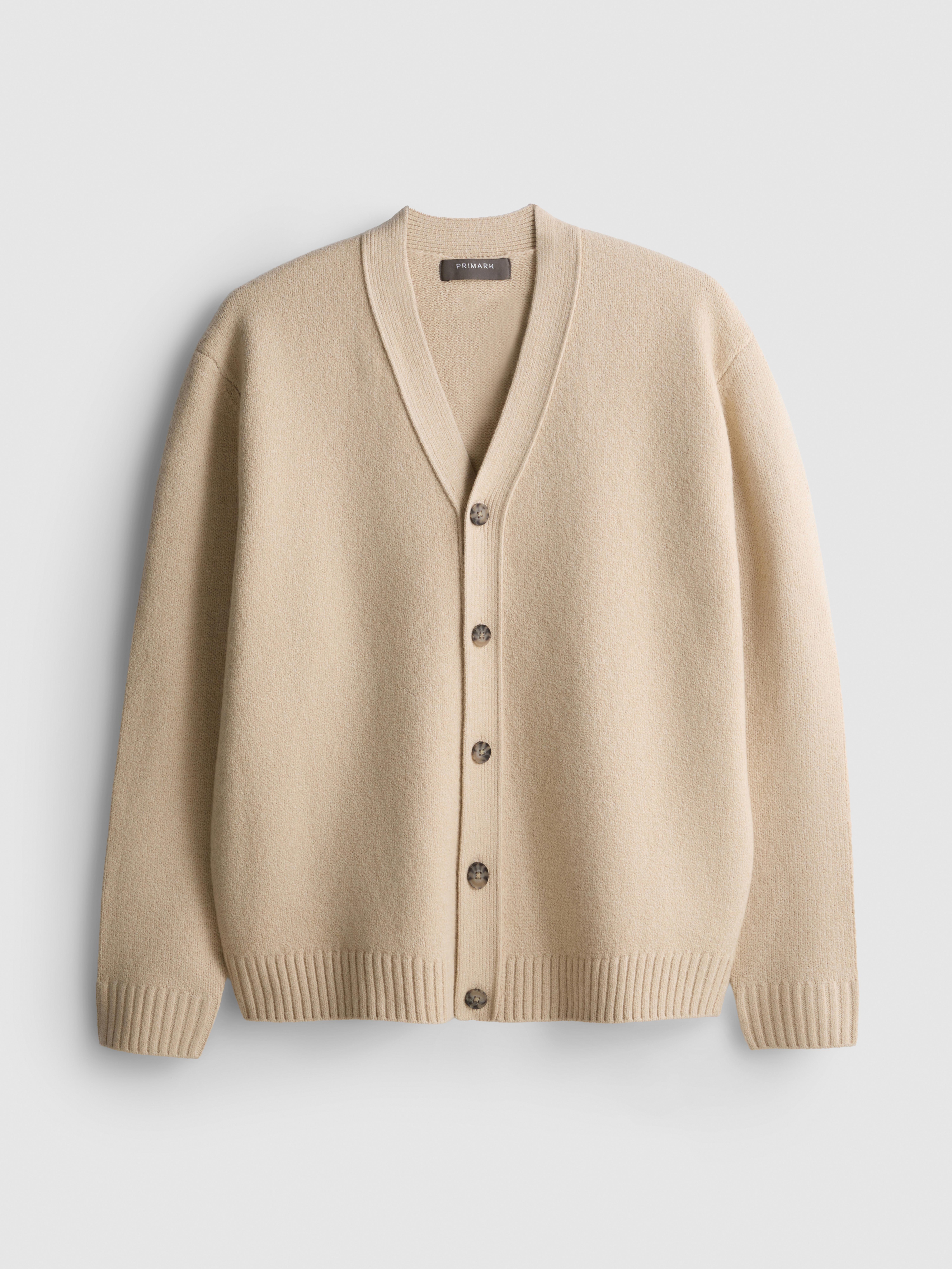 Button-Through V-Neck Cardigan