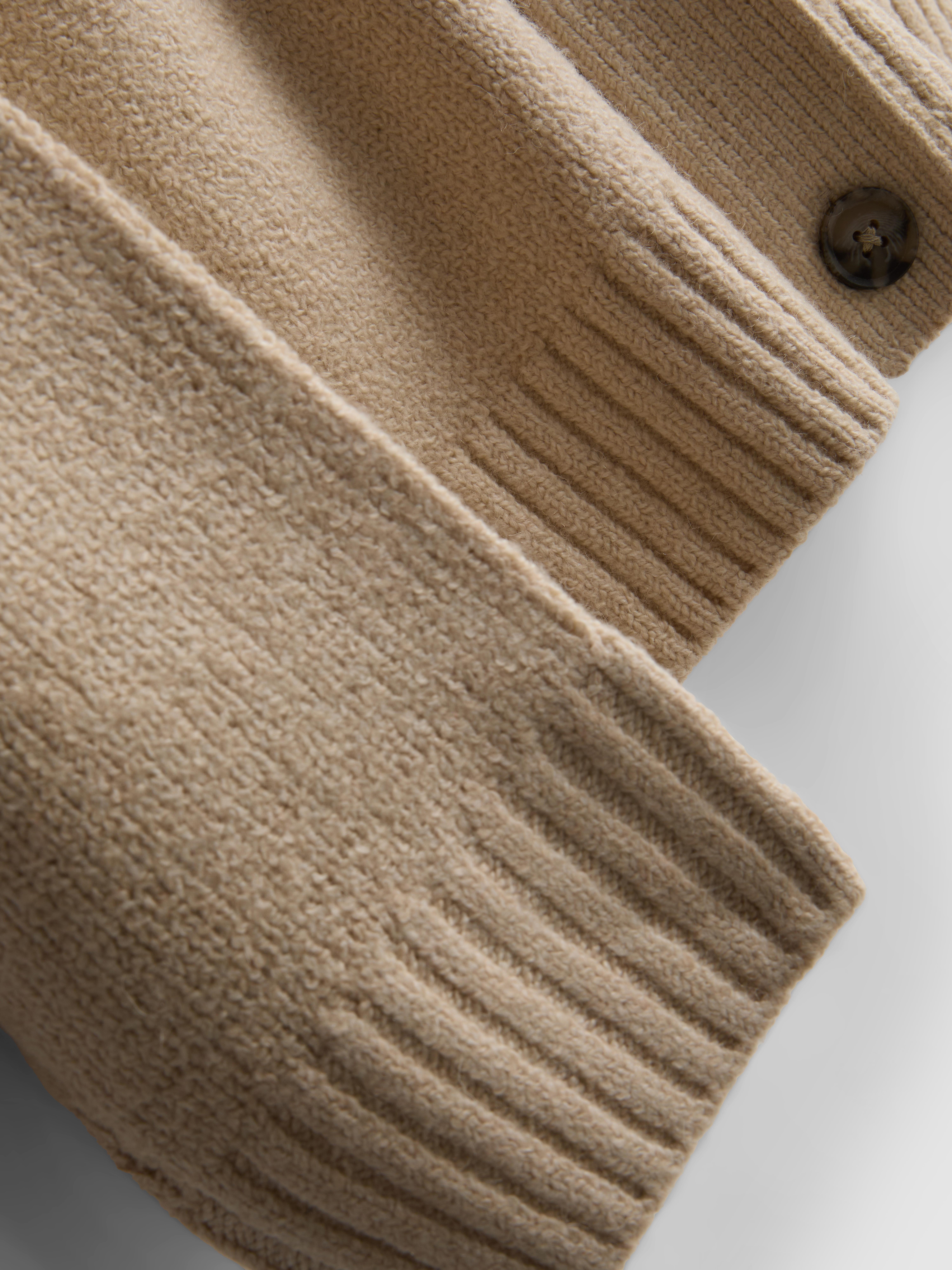 Button-Through V-Neck Cardigan