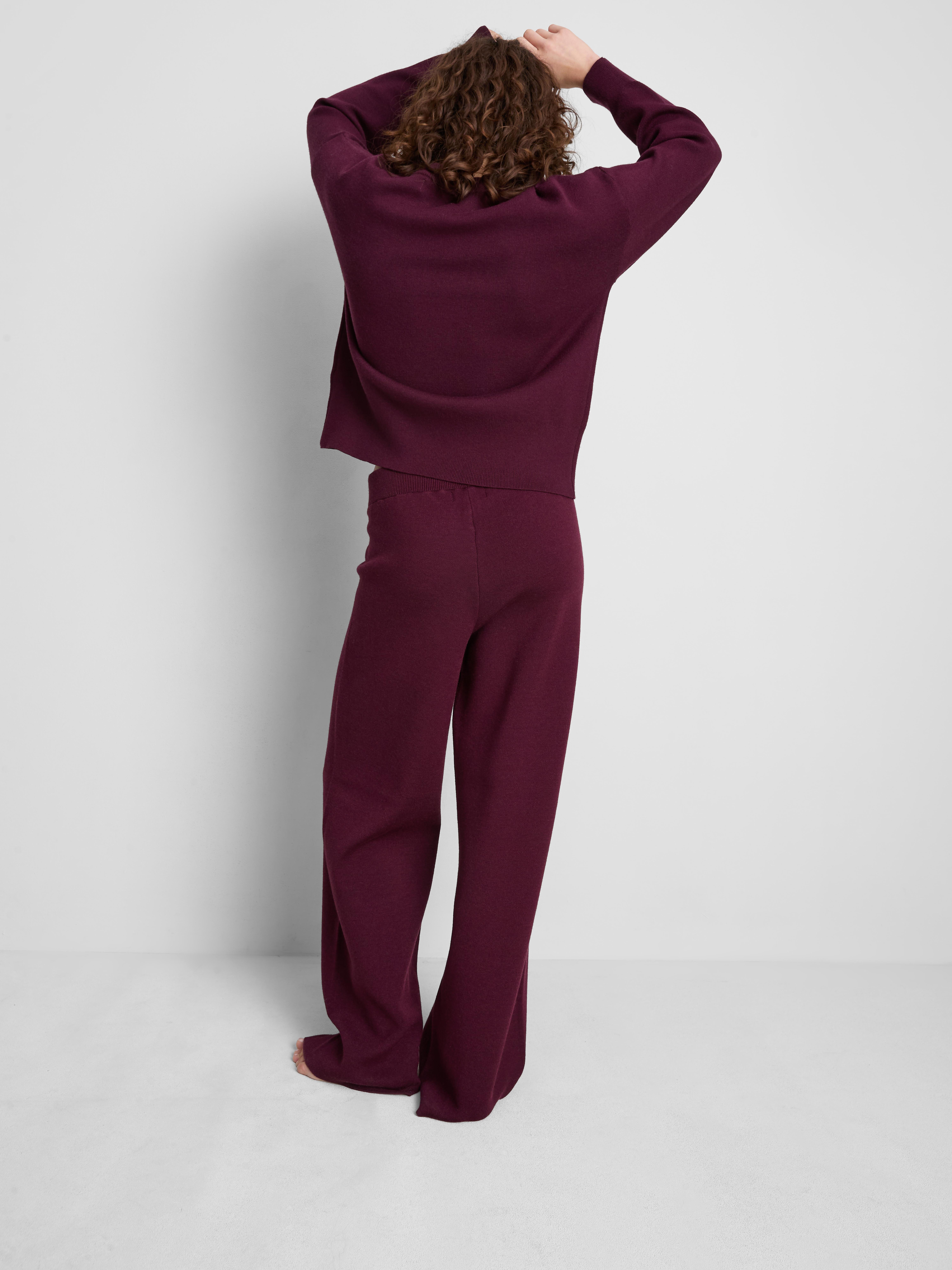 Maglione girocollo con scritta