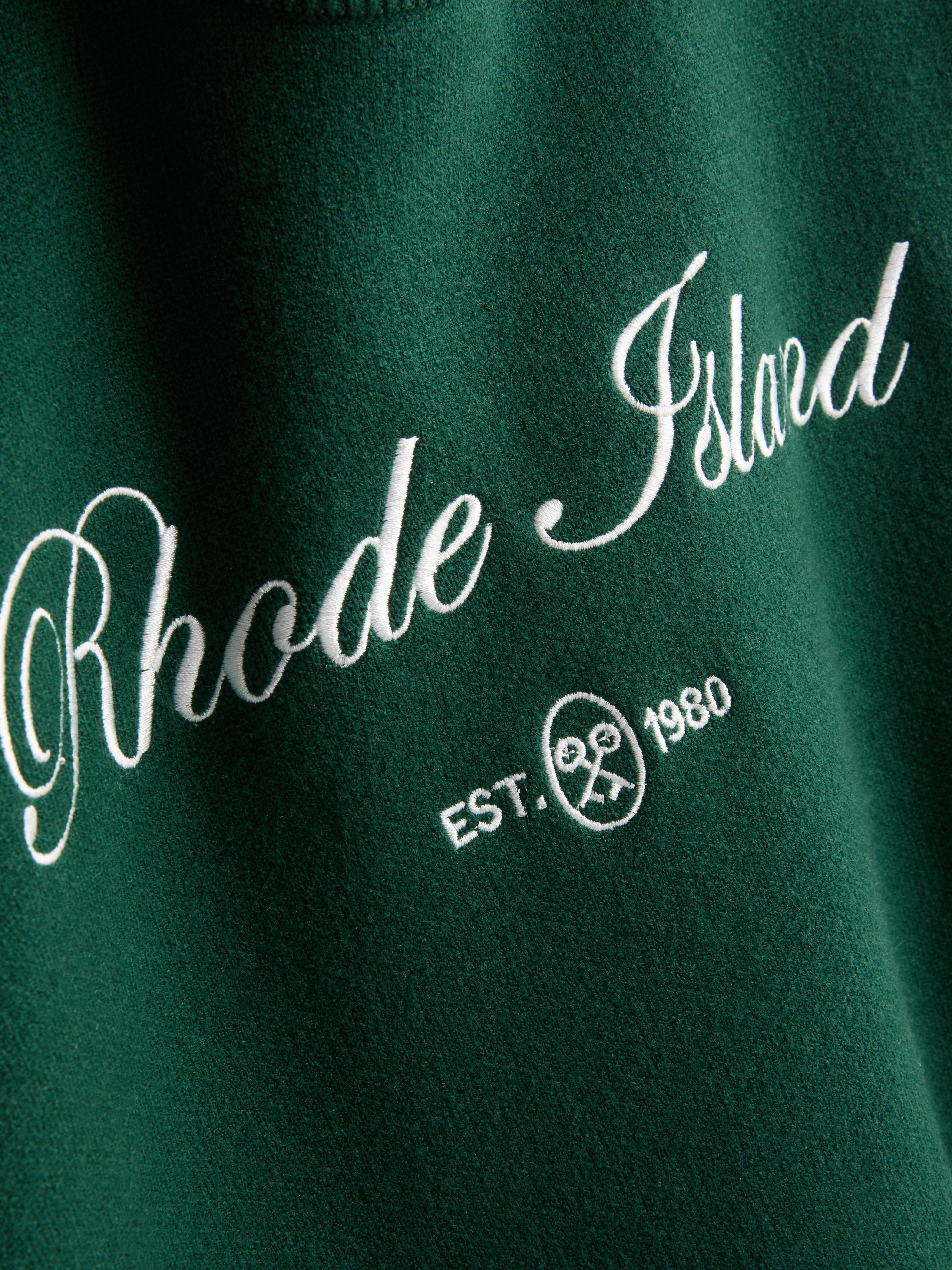 Camisola malha gola redonda slogan