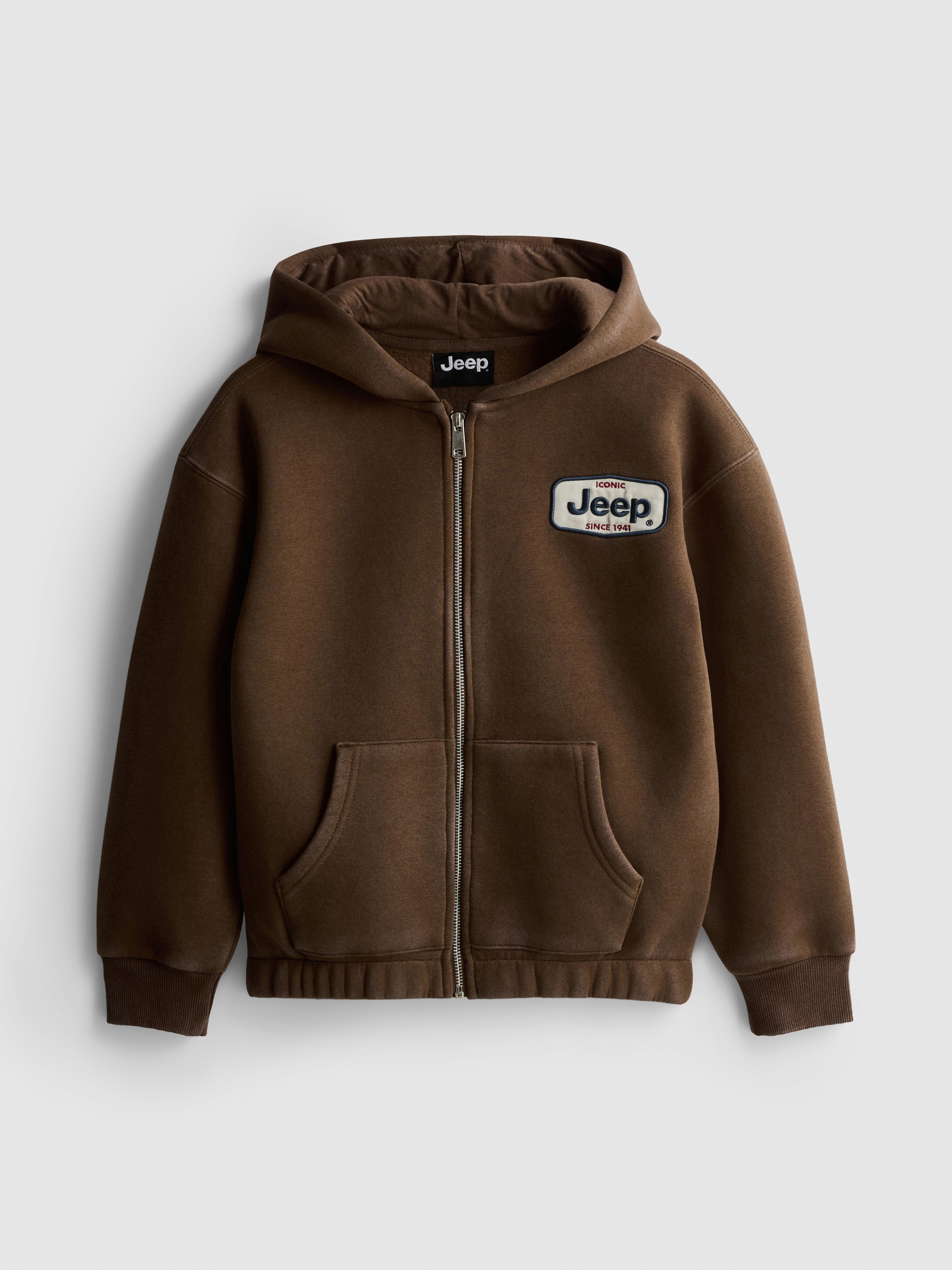 7-15yrs | Jeep Zip-Up Hoodie