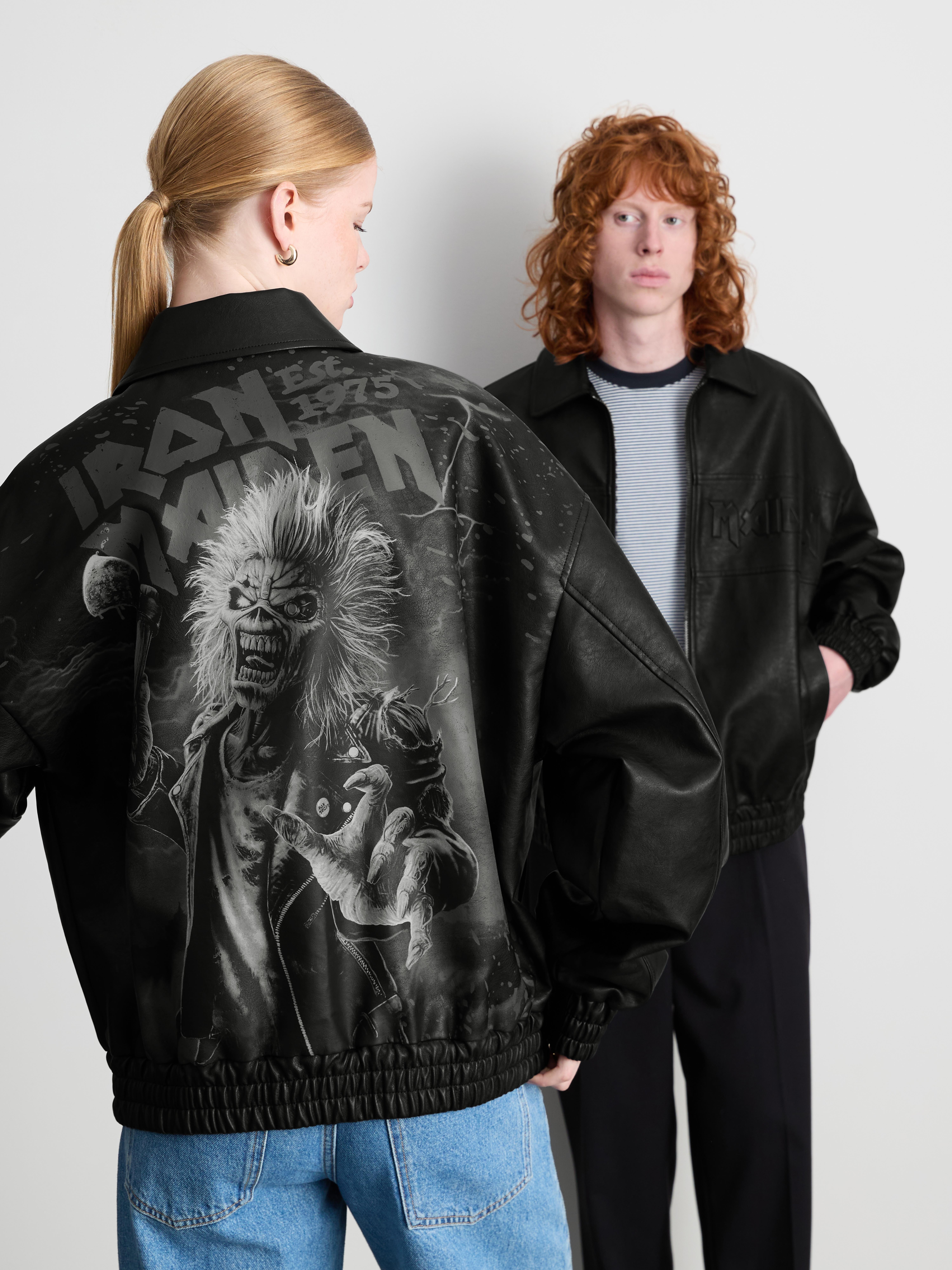 Iron Maiden Graphic Zip-Up Jacket