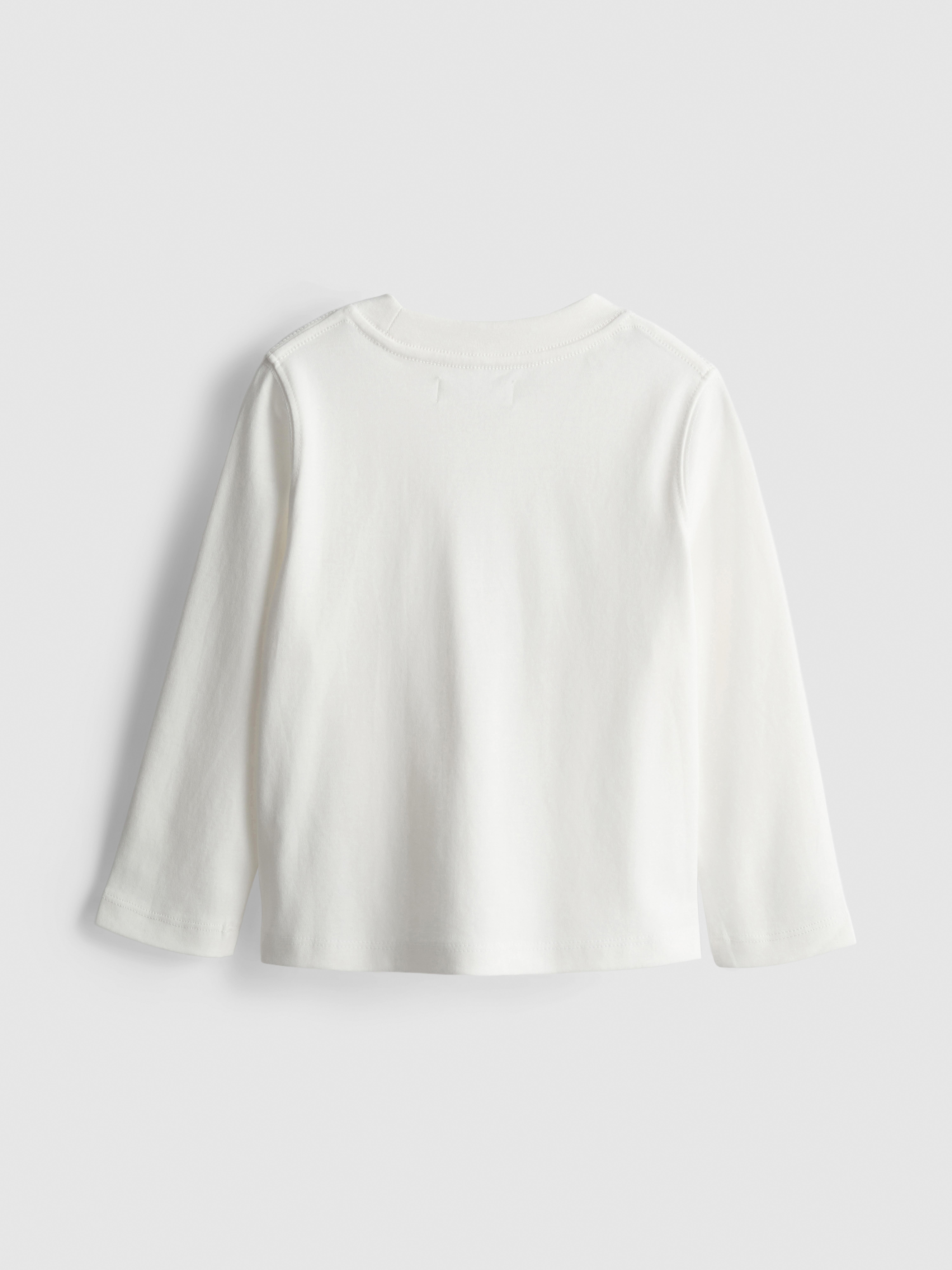 1-12yrs | The Edit Pure Cotton Long Sleeve T-Shirt