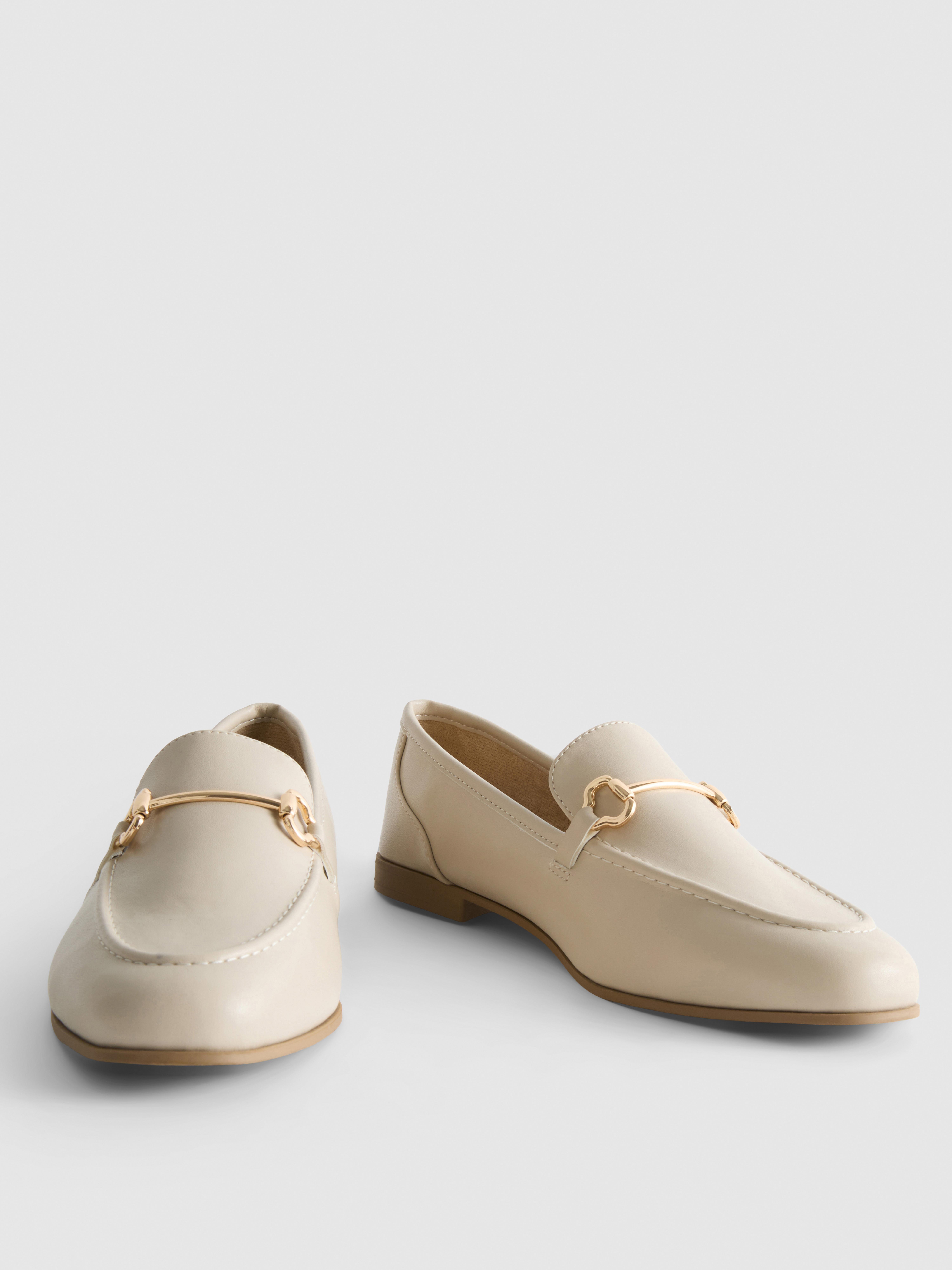 Snaffle-Trim Loafers