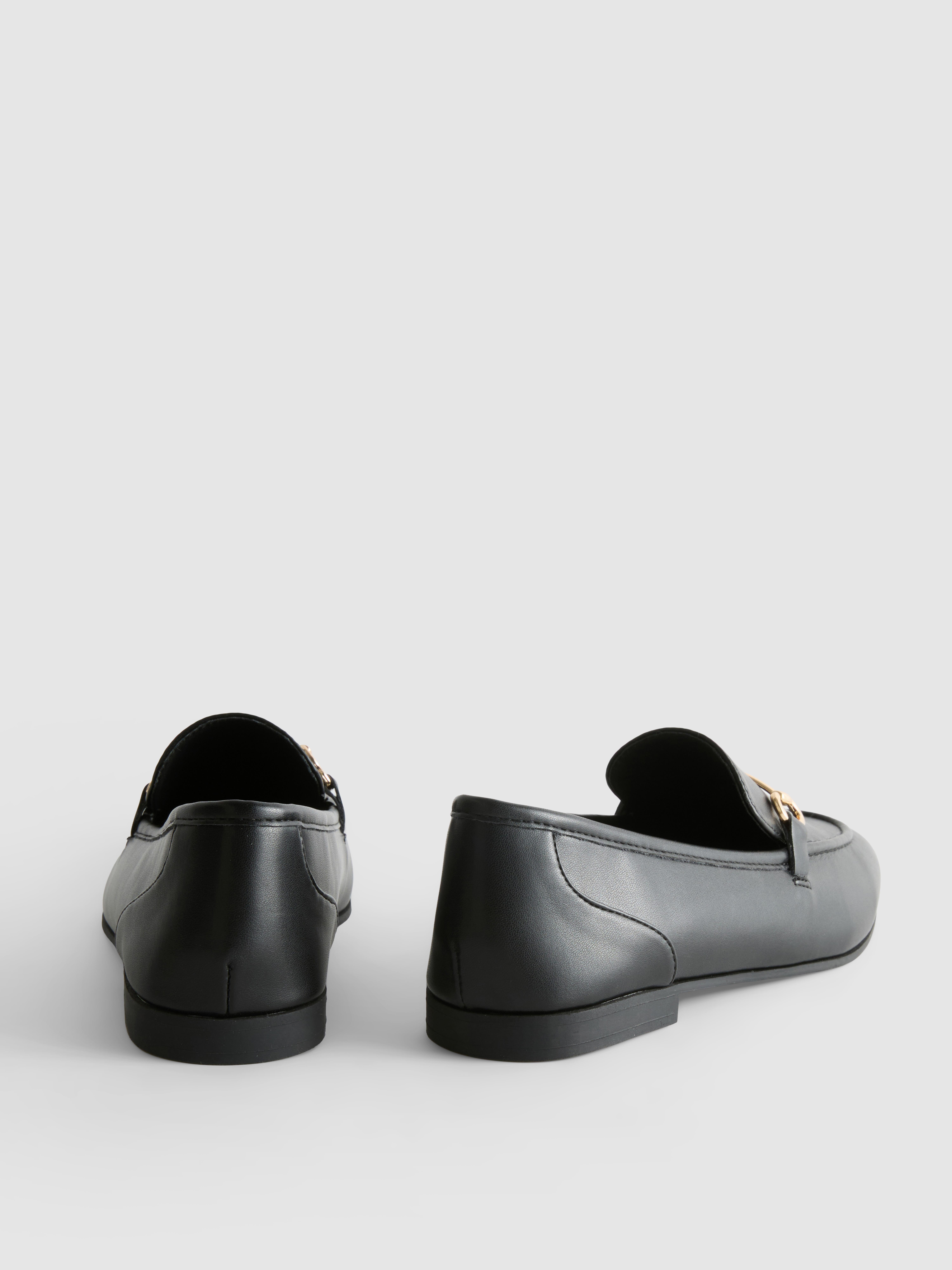 Snaffle-Trim Loafers