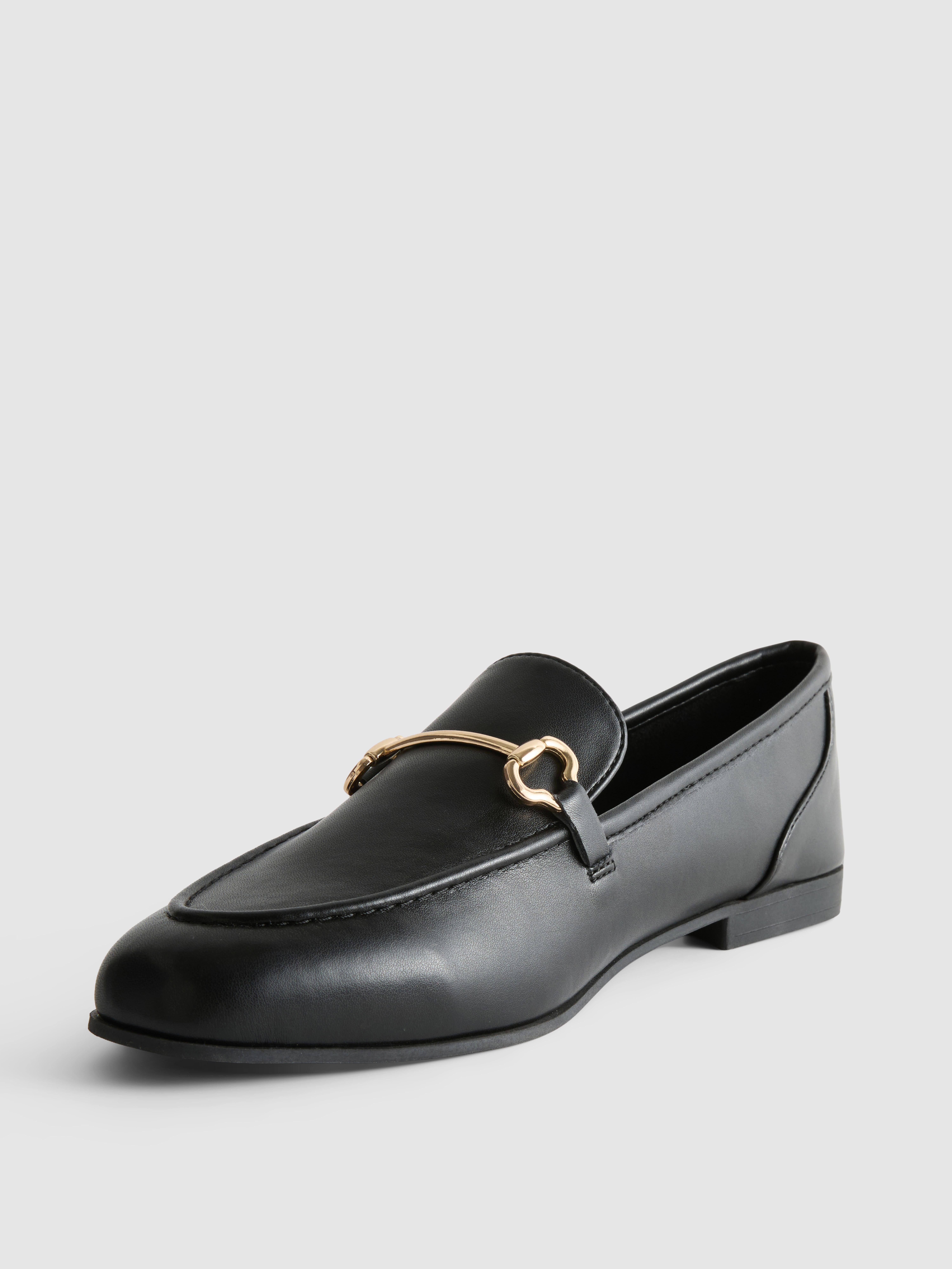 Snaffle-Trim Loafers