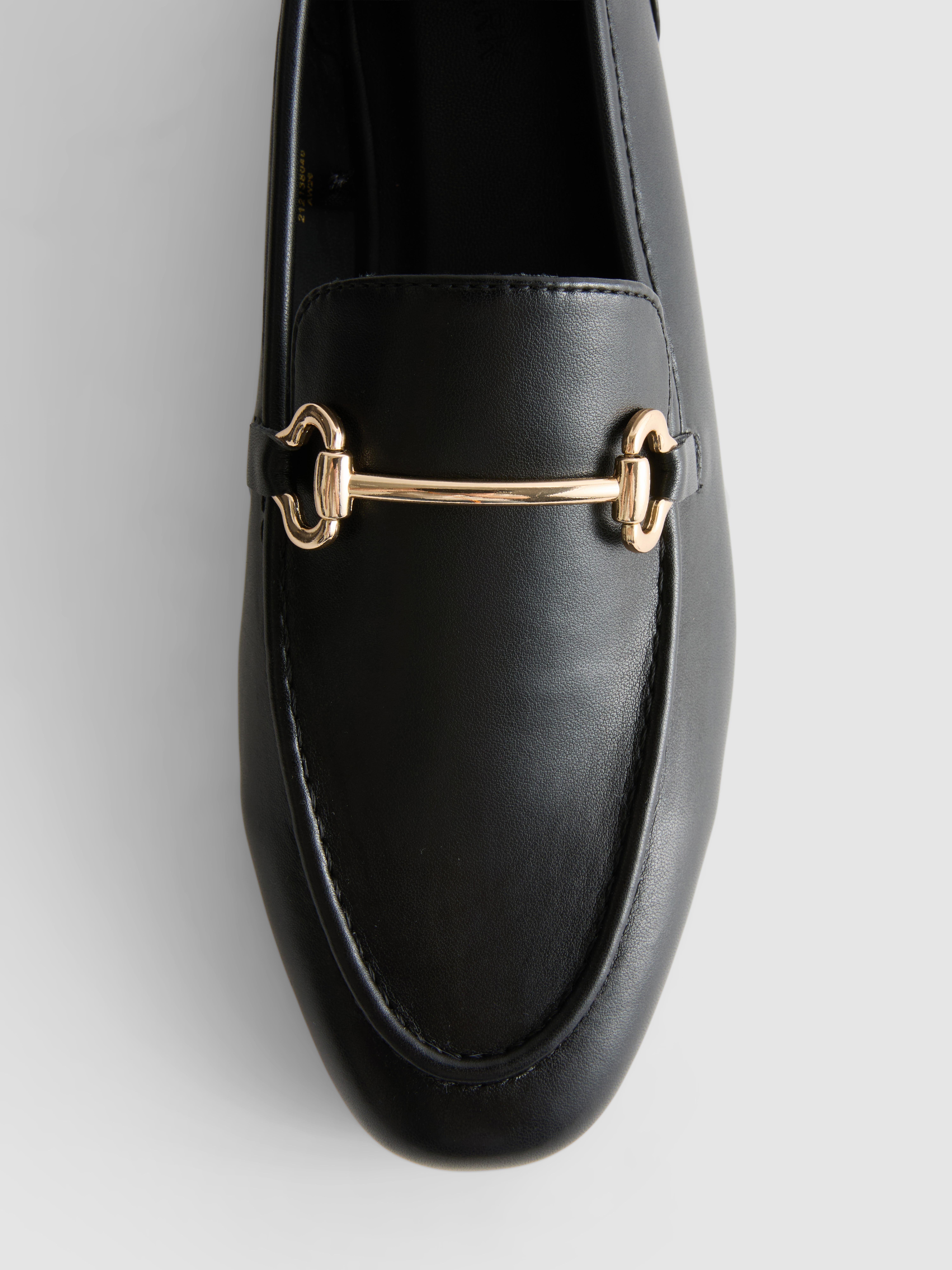 Snaffle-Trim Loafers
