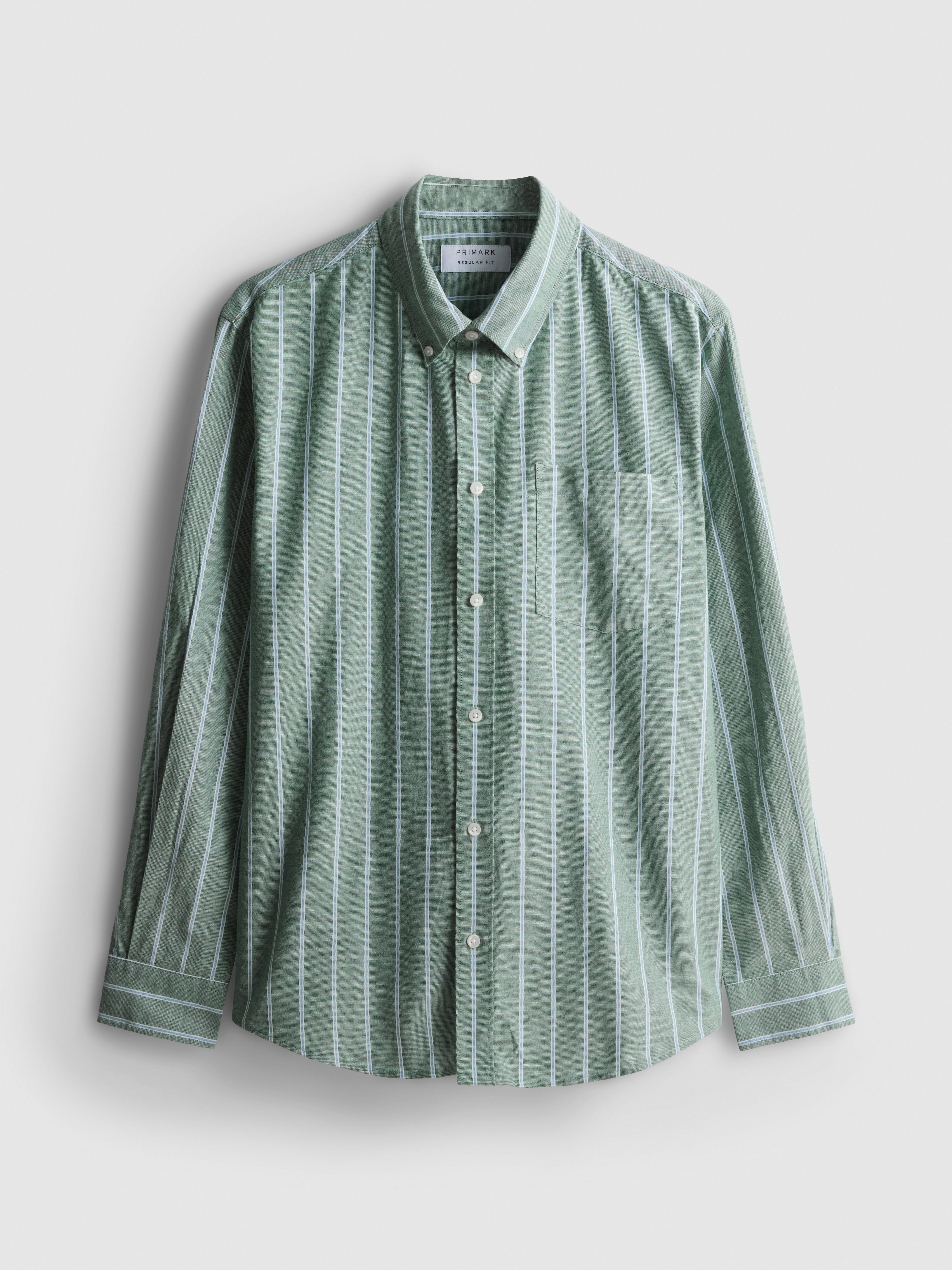 Pure Cotton Striped Oxford Shirt