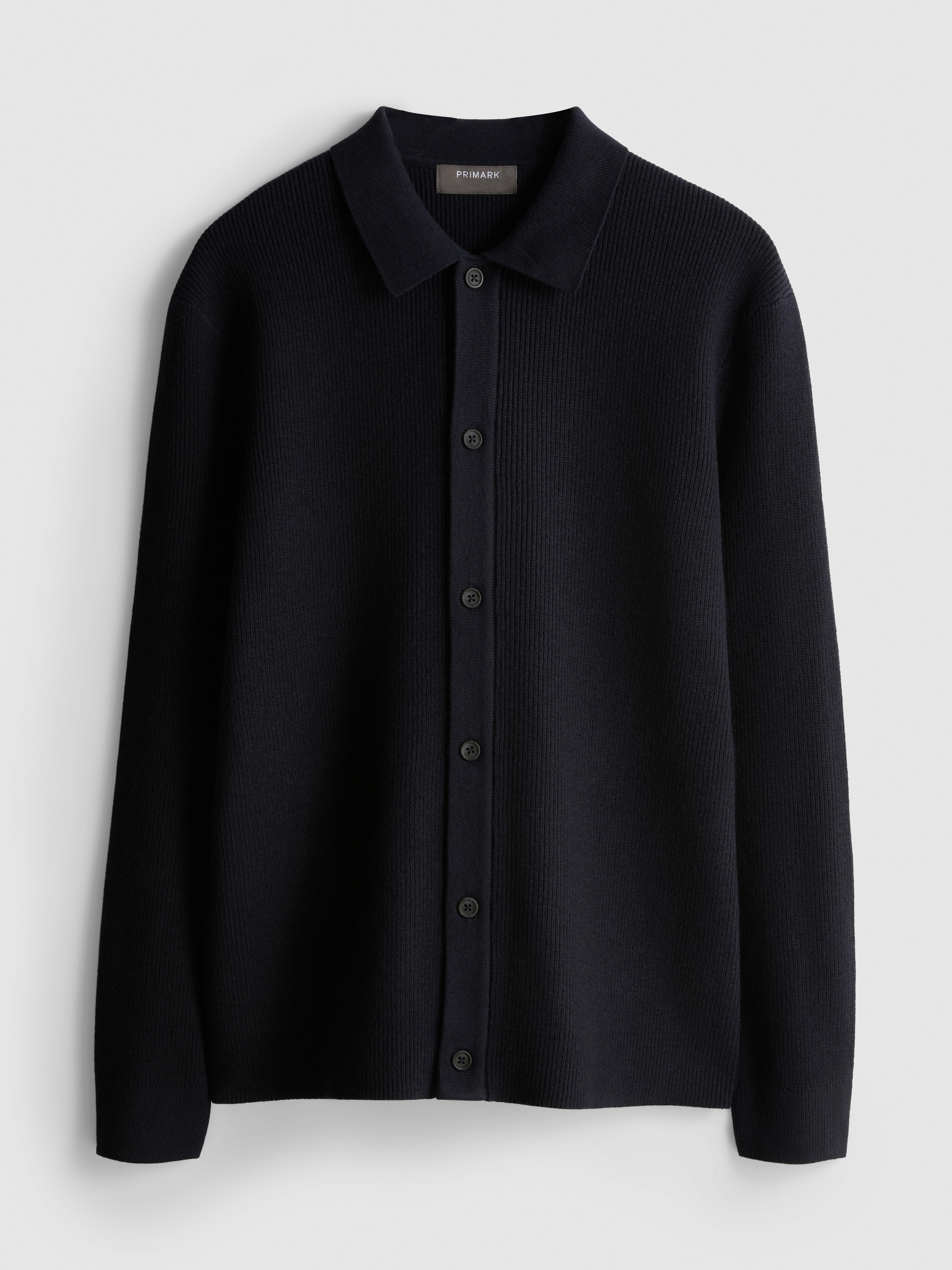 Wool Blend Knitted Cardigan