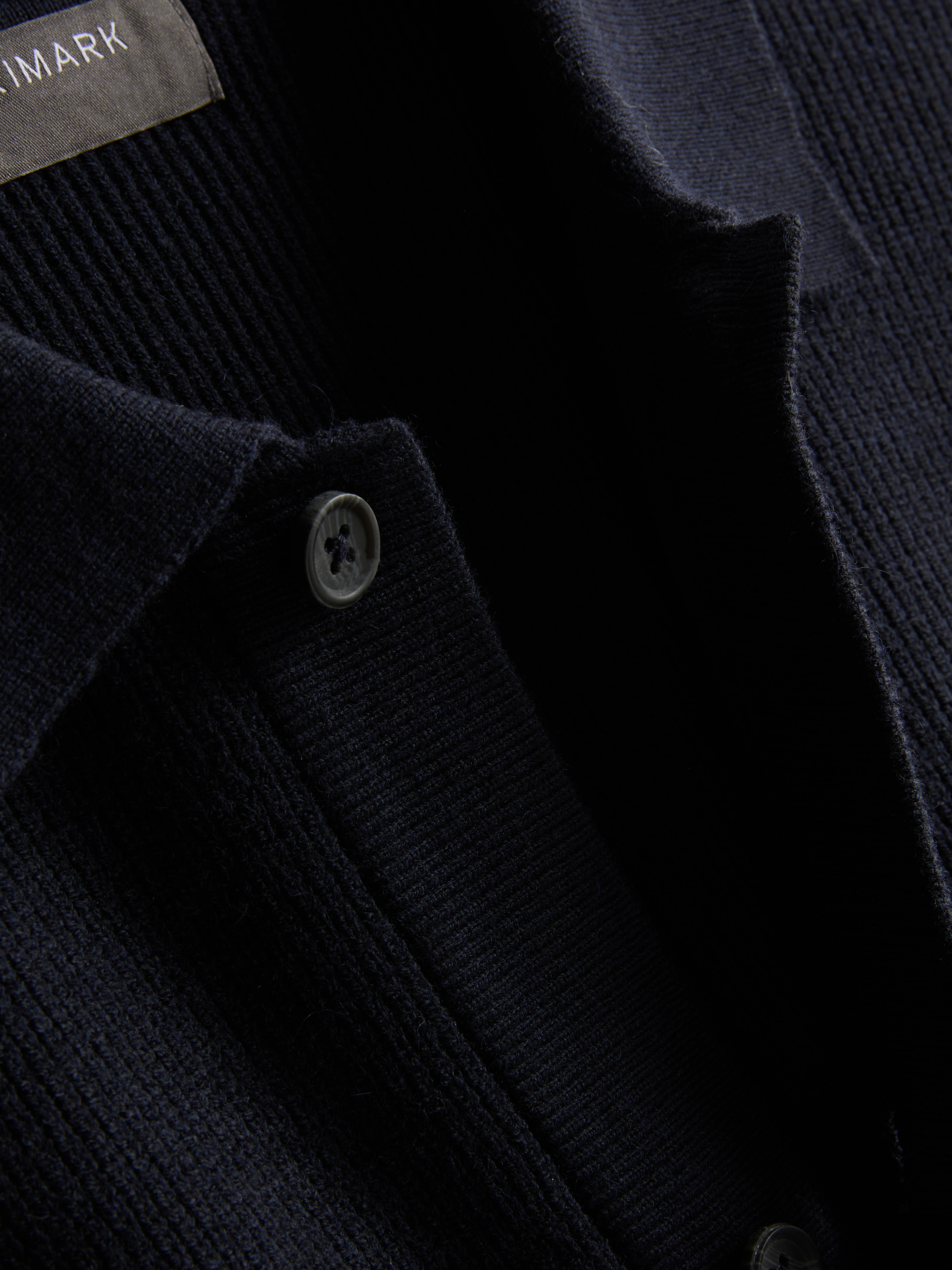 Wool Blend Knitted Cardigan