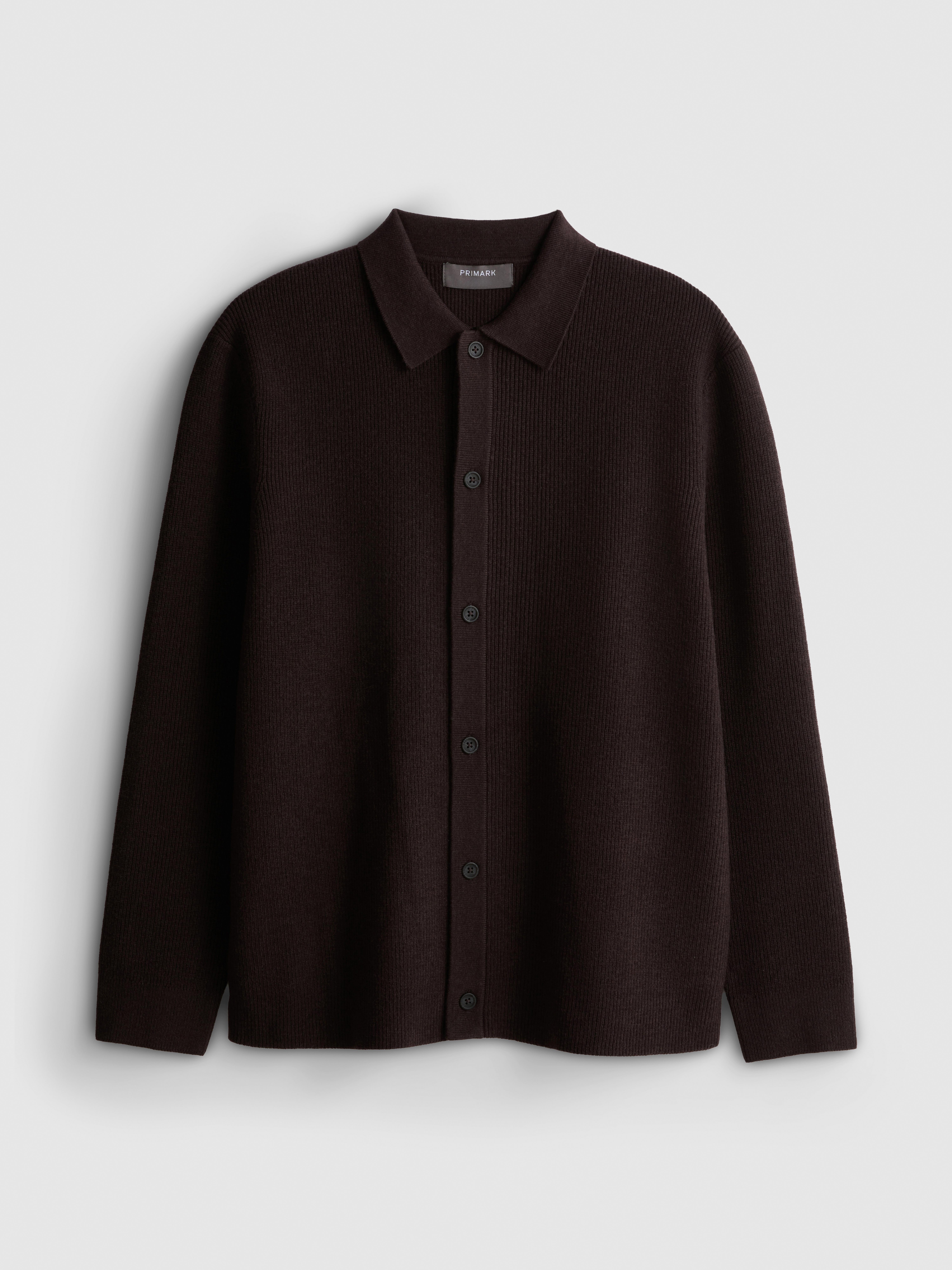 Wool Blend Knitted Cardigan