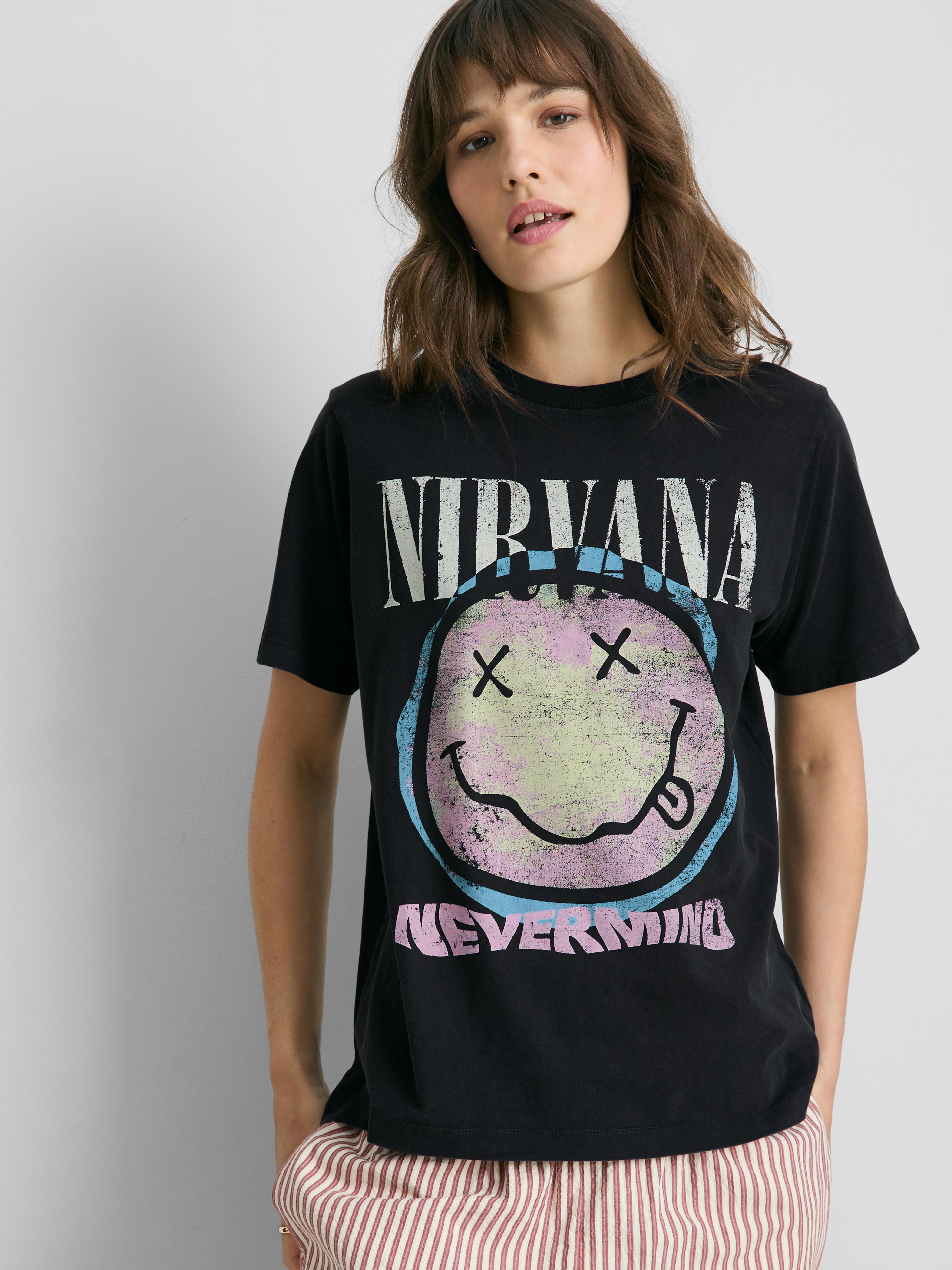T-shirt en coton à motif album de Nirvana