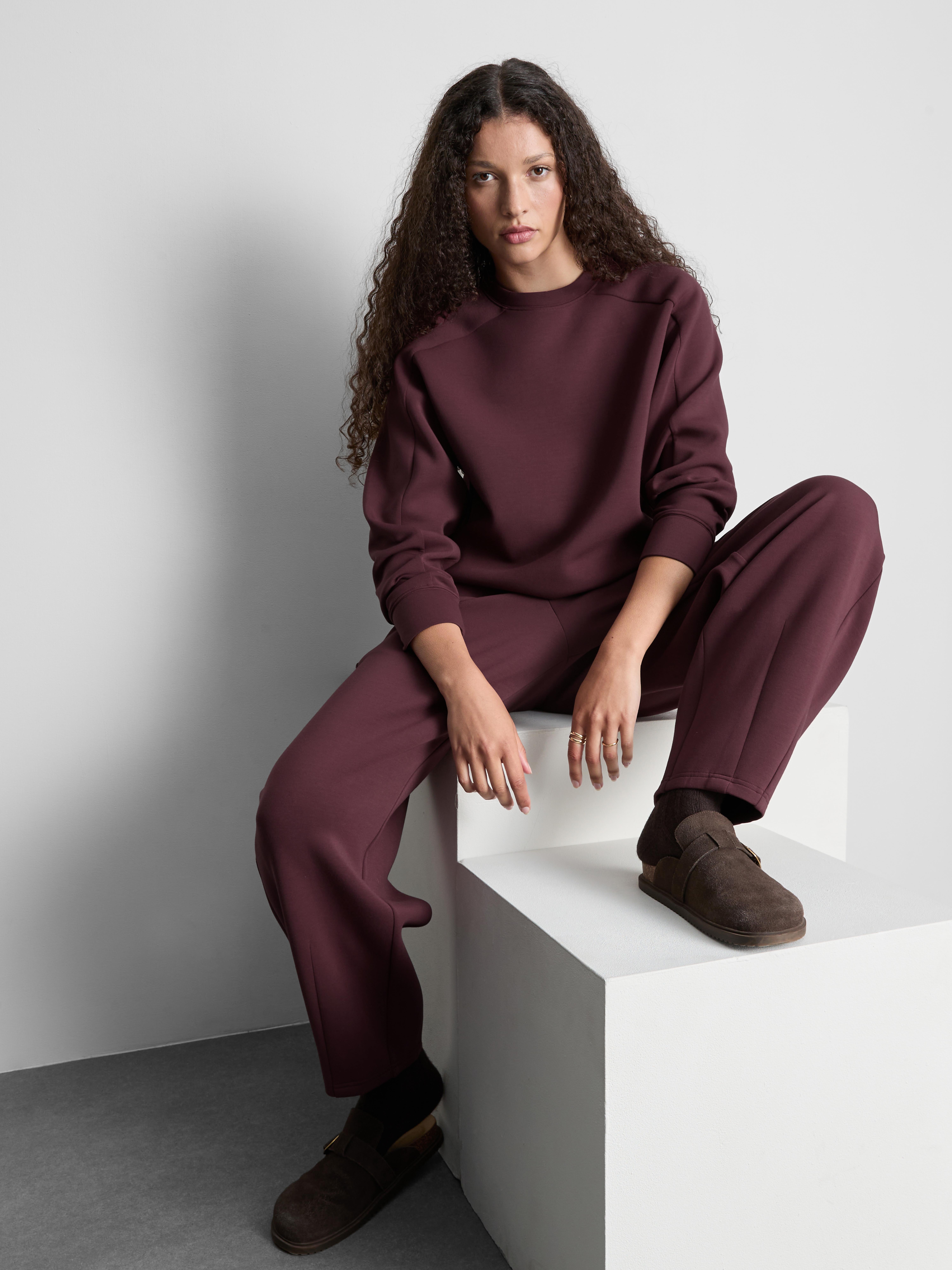 The Edit Scuba Crew Neck Sweater