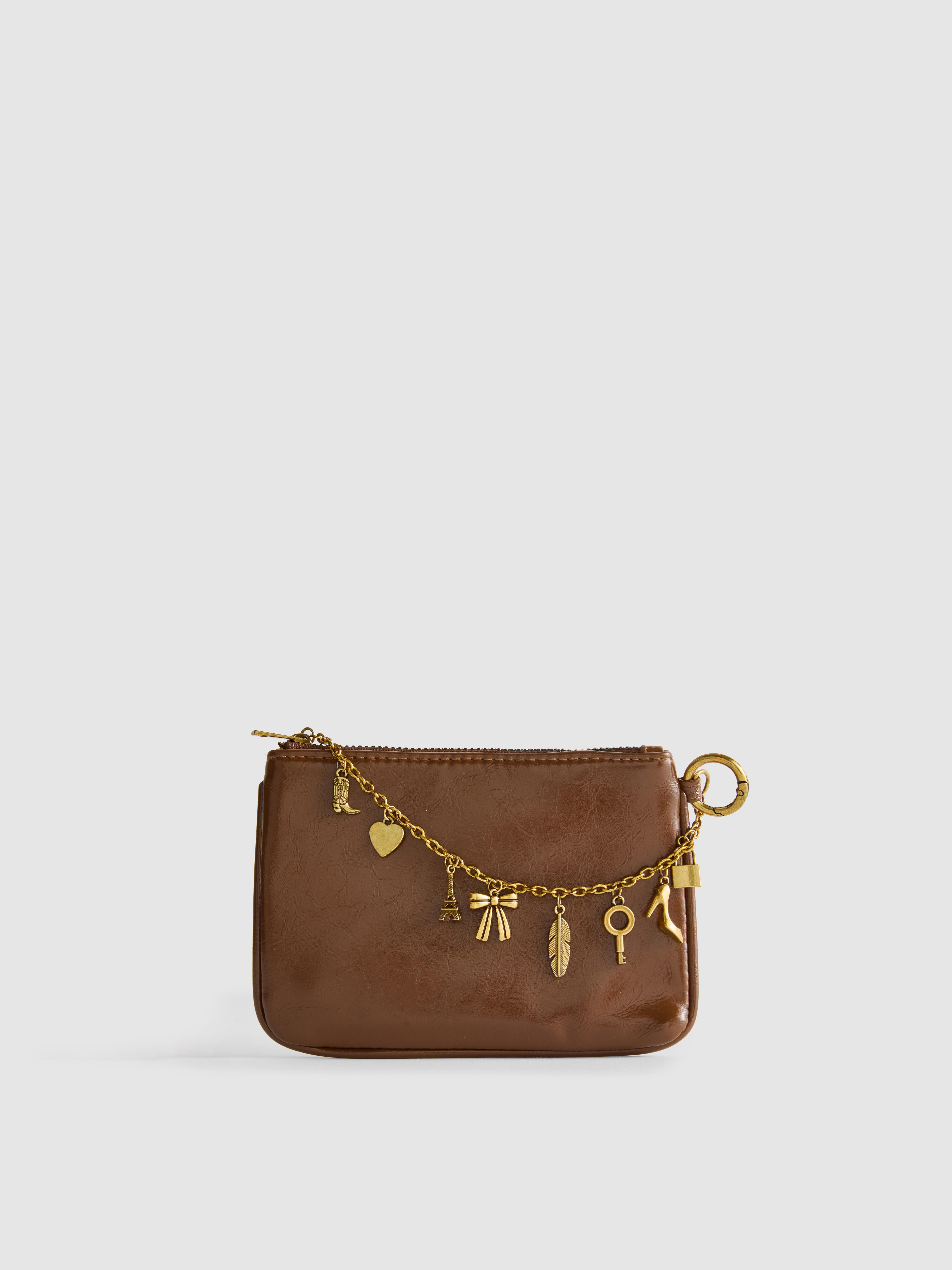 Charm Detail Purse
