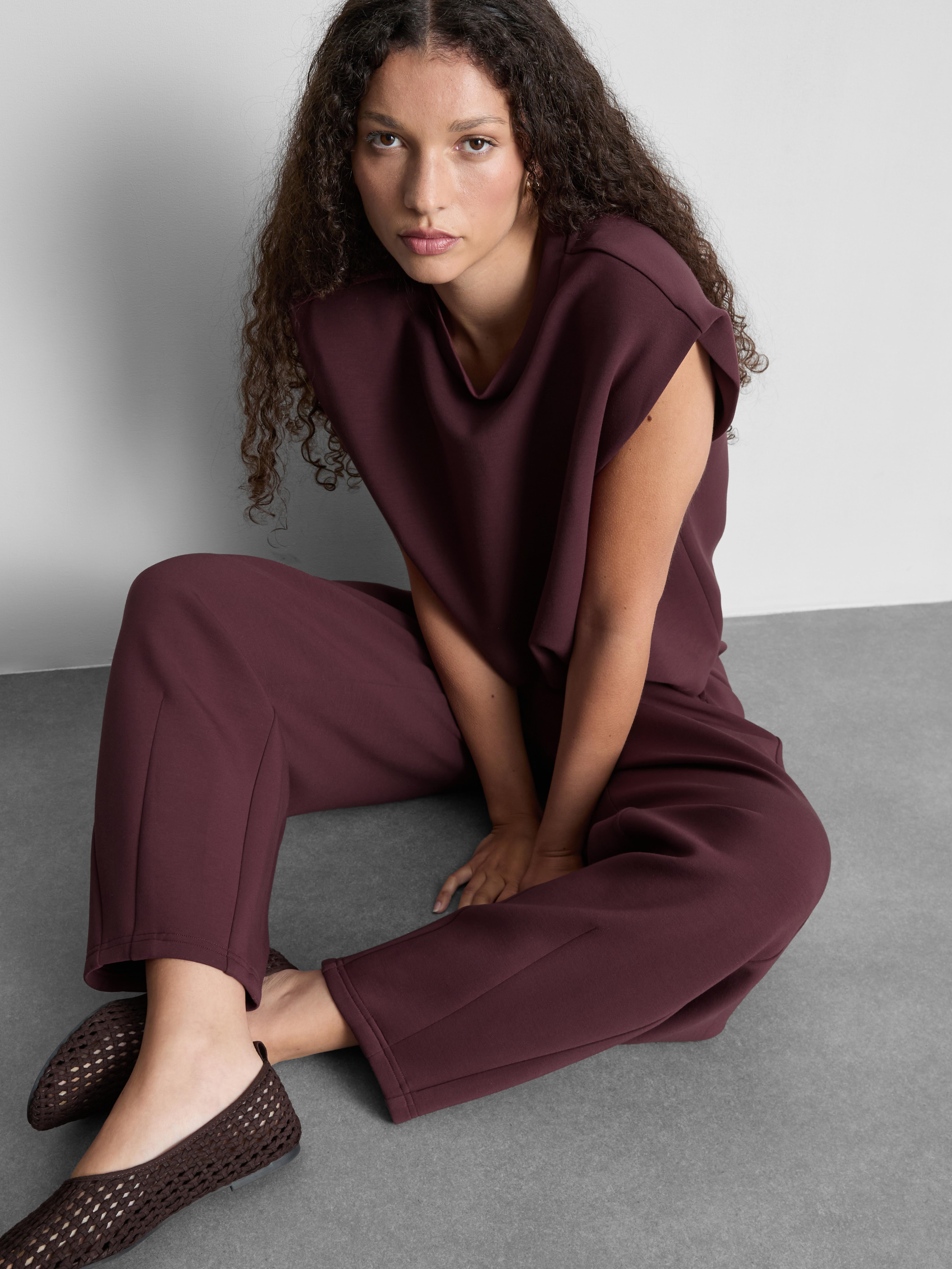 The Edit Scuba Barrel Leg Joggers