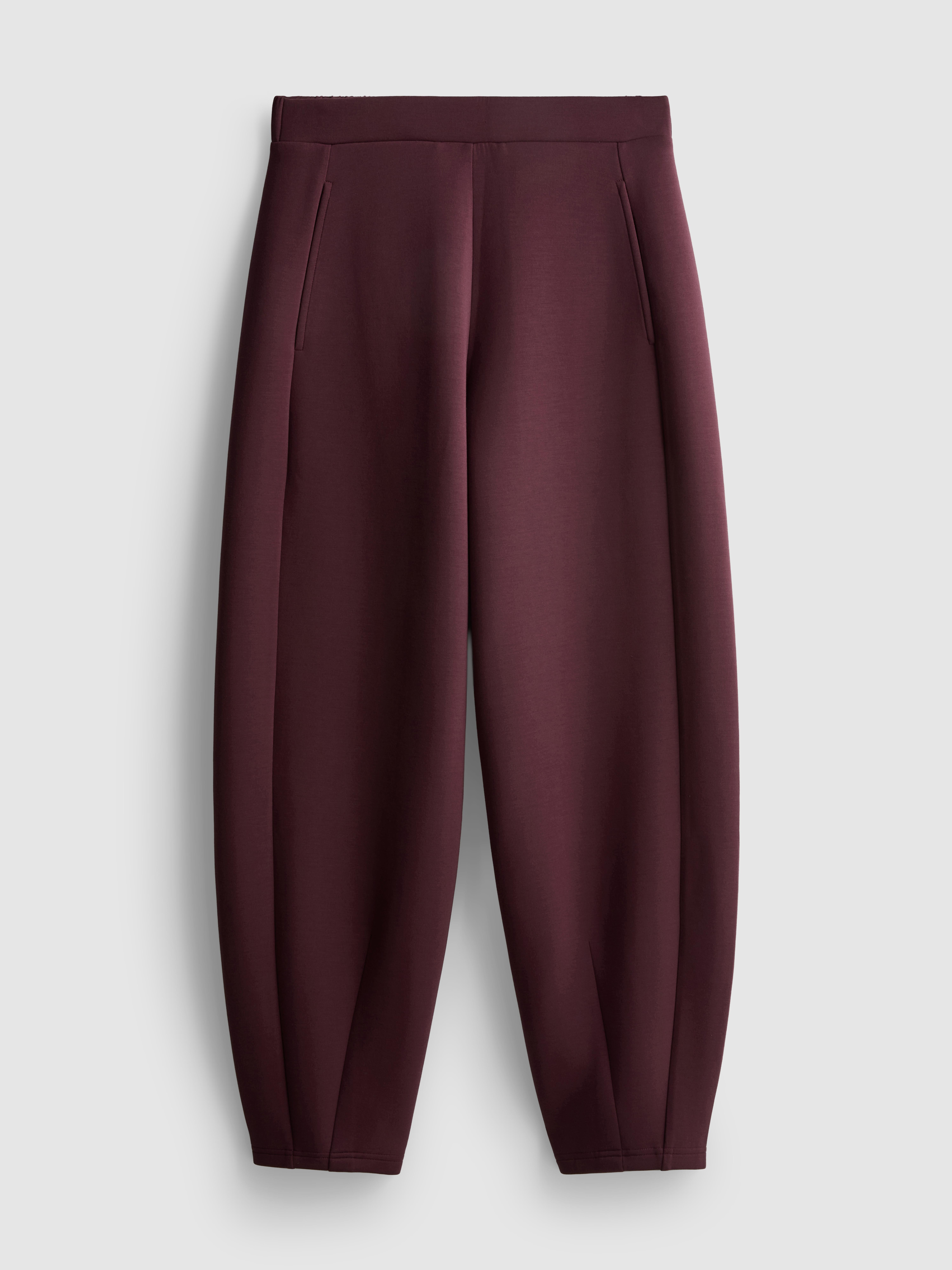 The Edit Scuba Barrel Leg Joggers
