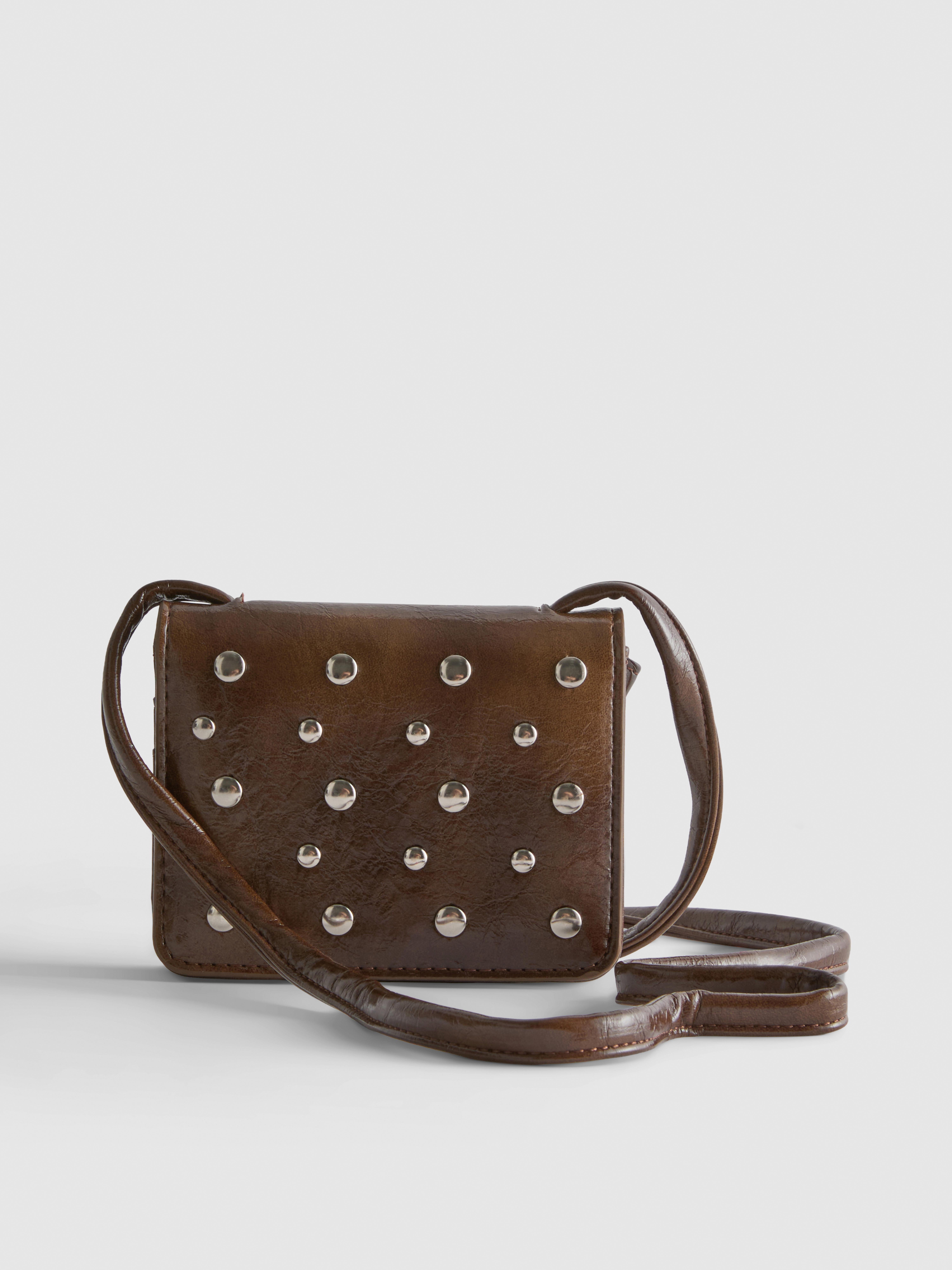Sac à bandoulière clouté
