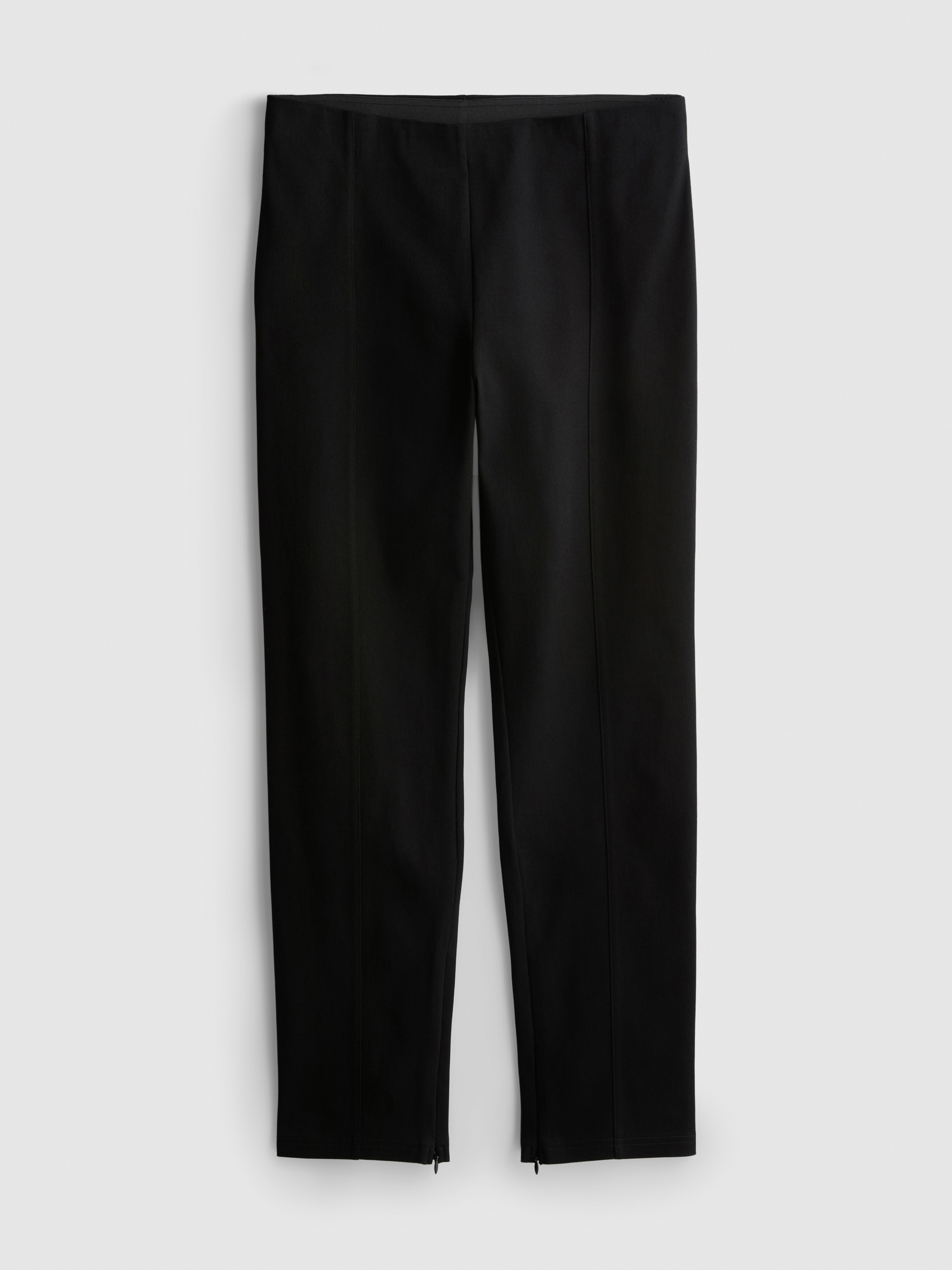 Slim Straight-Leg Pants