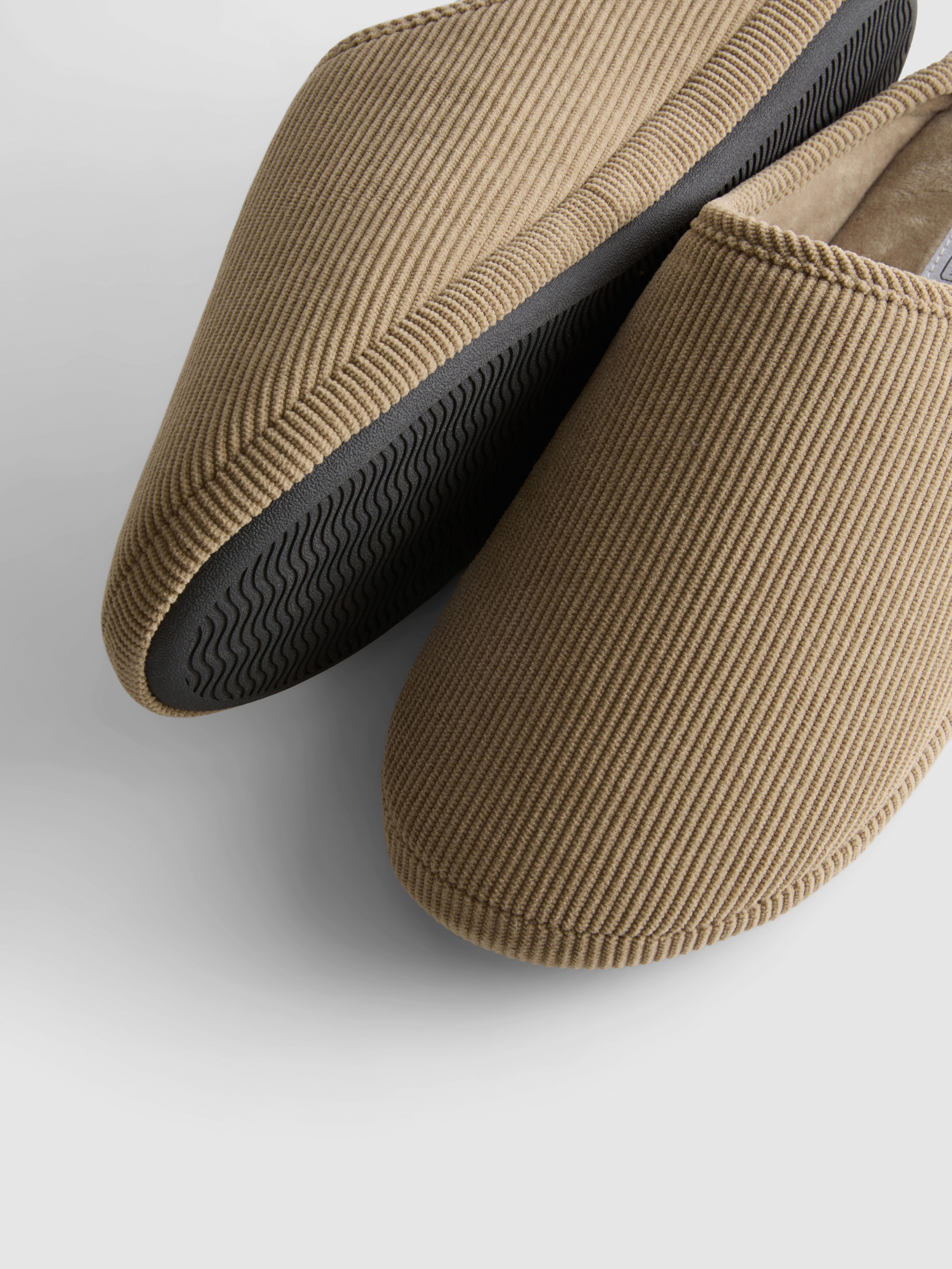 Corduroy Mule Slippers