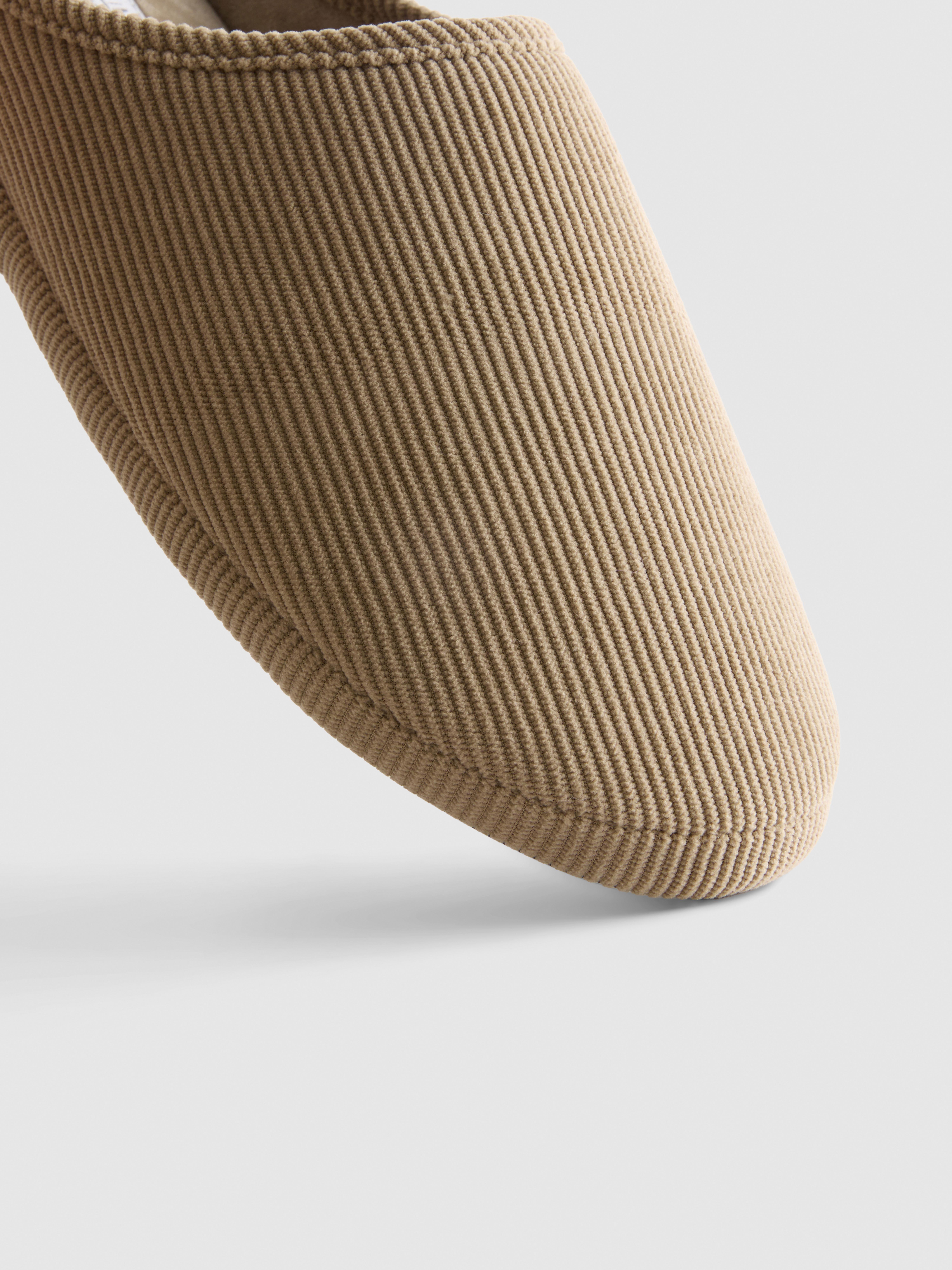 Corduroy Mule Slippers