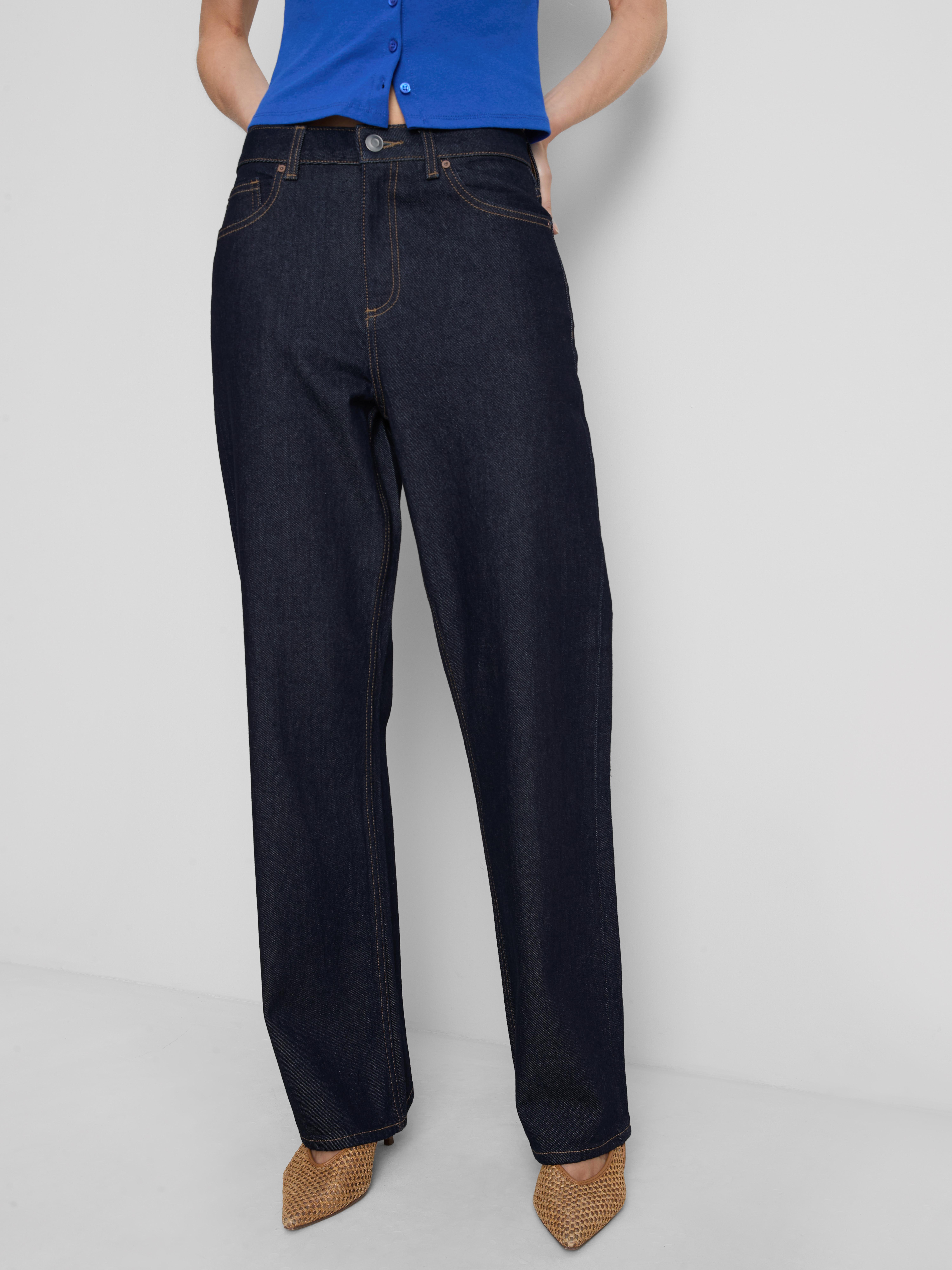 Cotton Rich Straight Leg Jeans