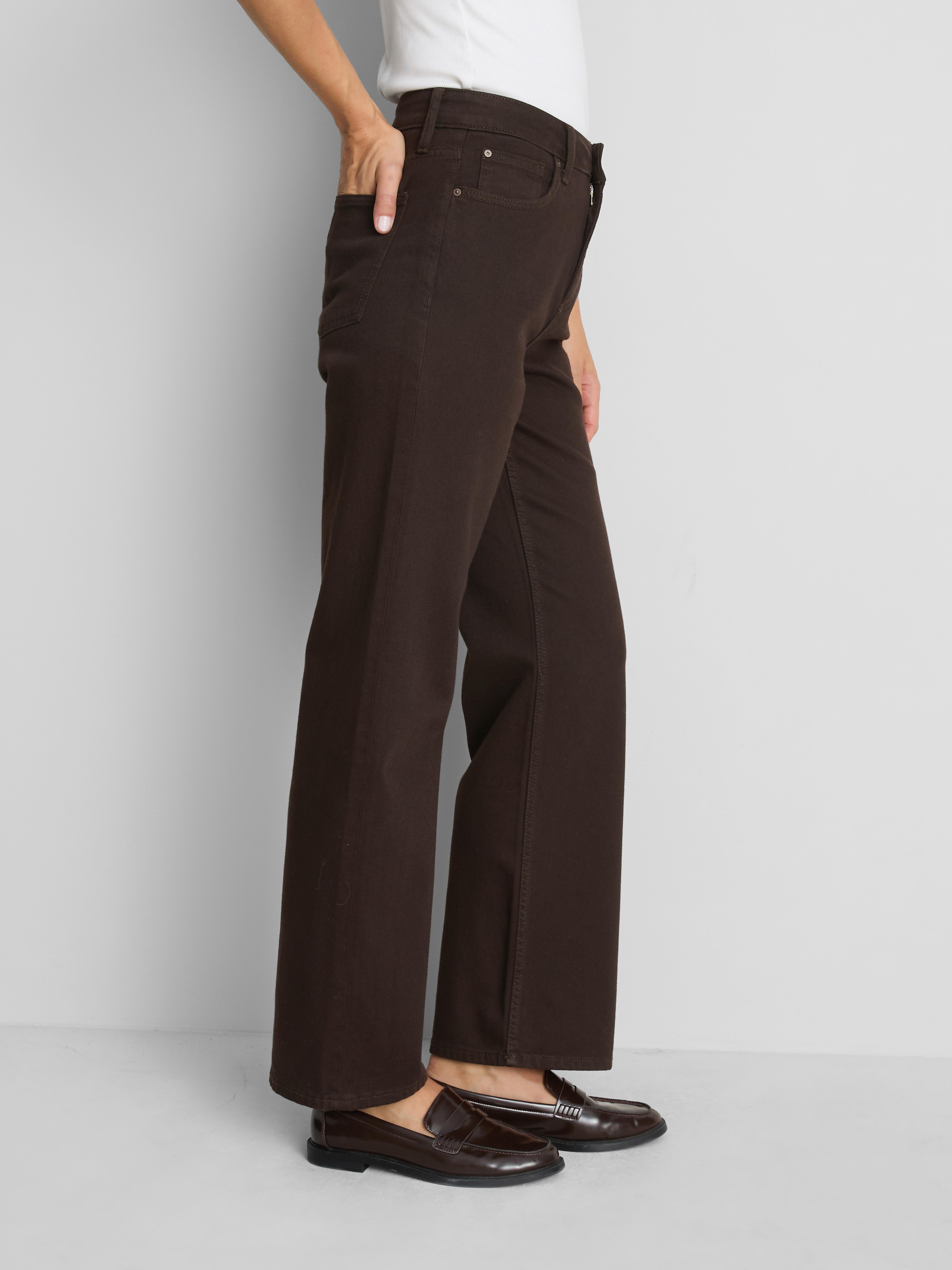 Cotton-Rich Straight-Leg Jeans