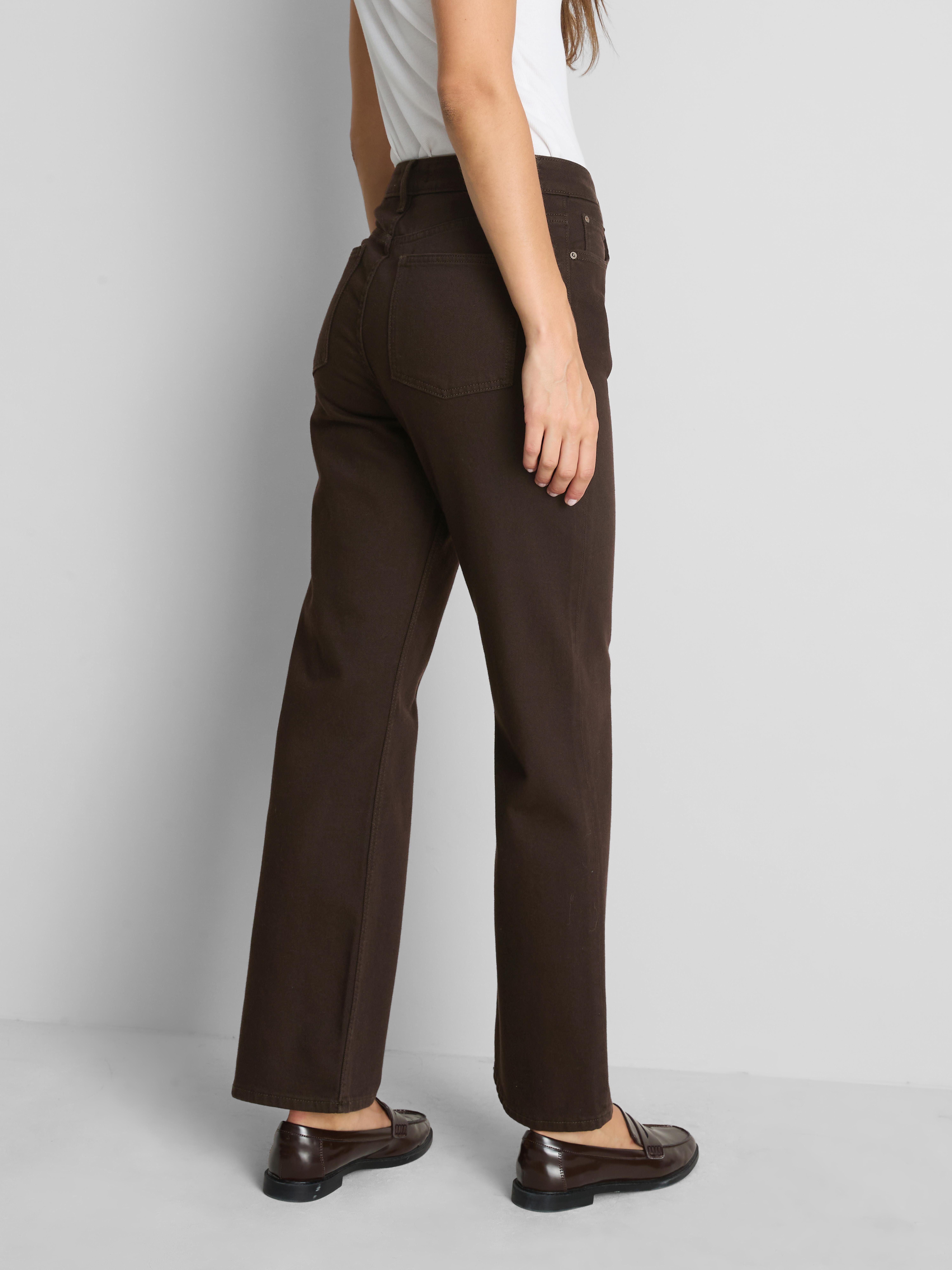 Cotton-Rich Straight-Leg Jeans