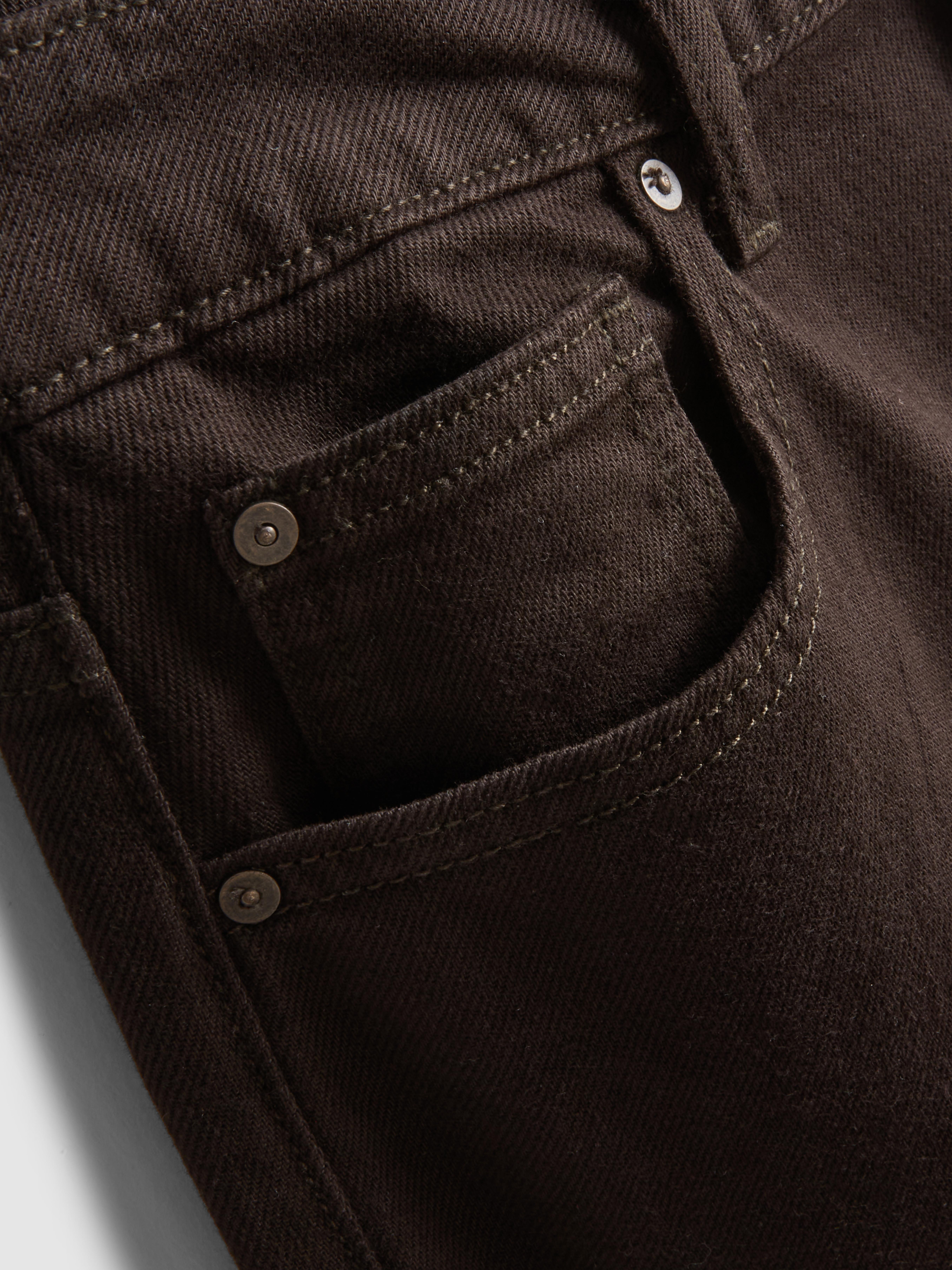 Cotton-Rich Straight-Leg Jeans