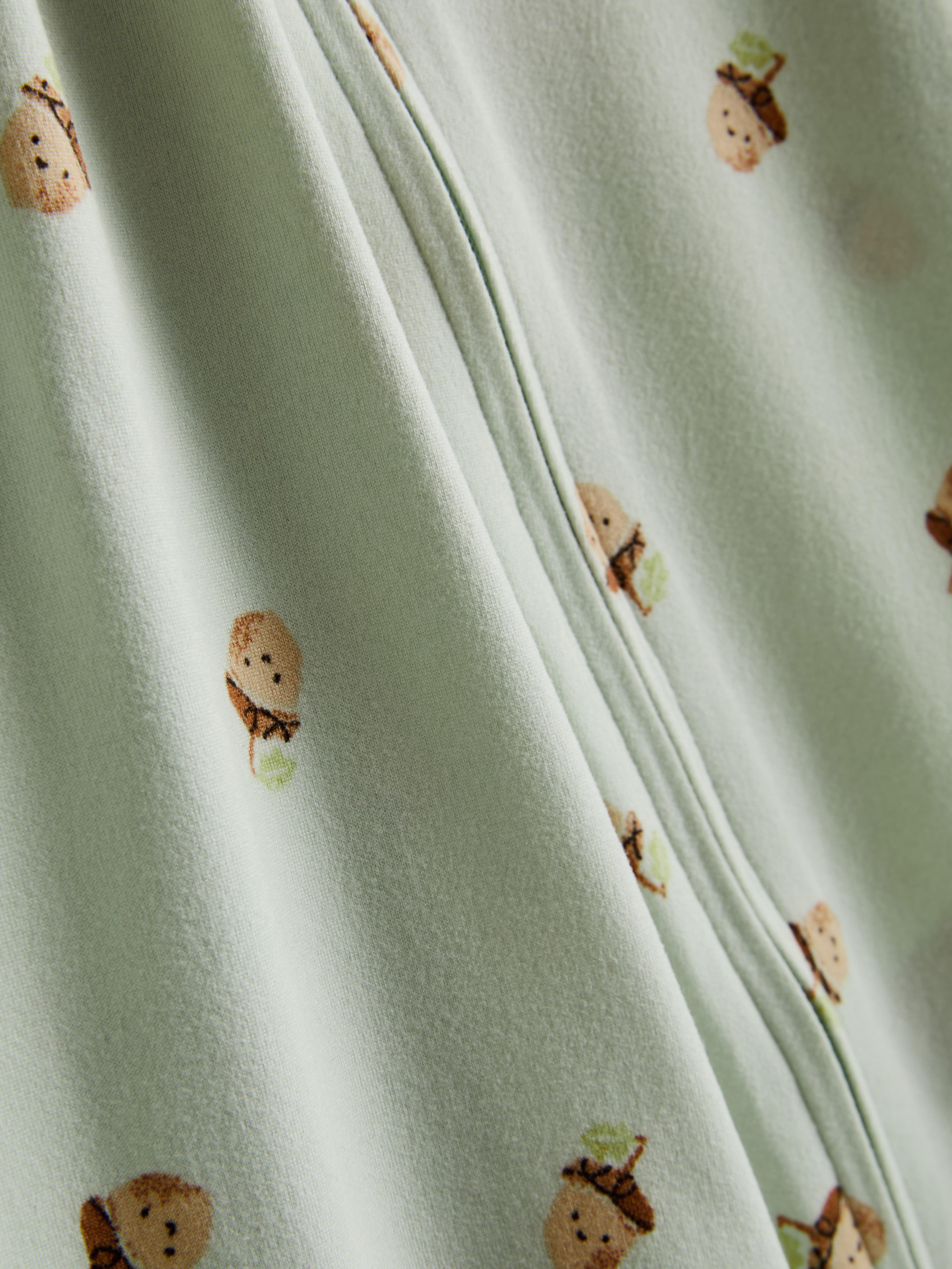 0-24mths | Acorn Graphic Zip-Up Sleeper