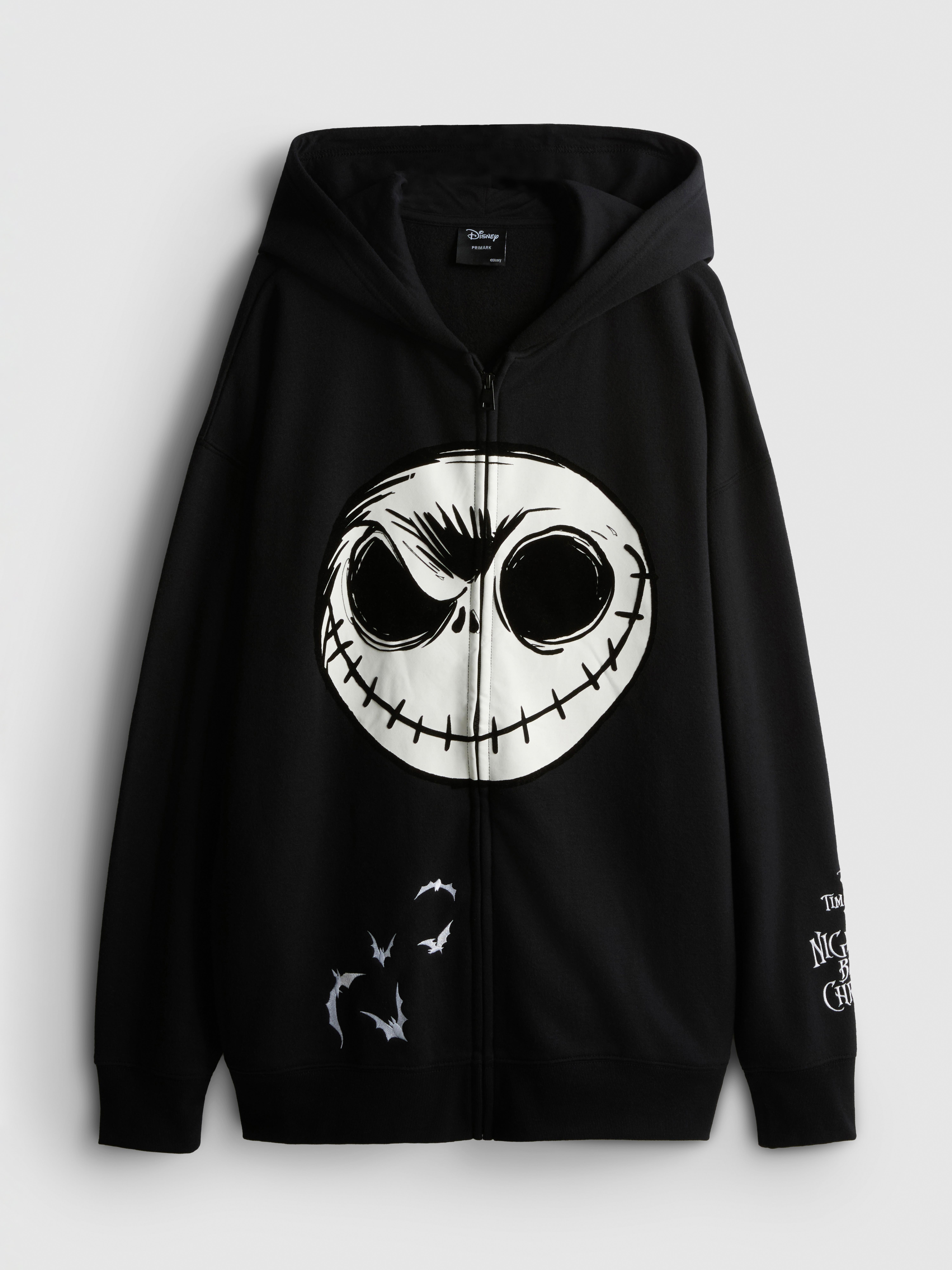Disney Tim Burton's The Nightmare Before Christmas Graphic Zip Hoodie