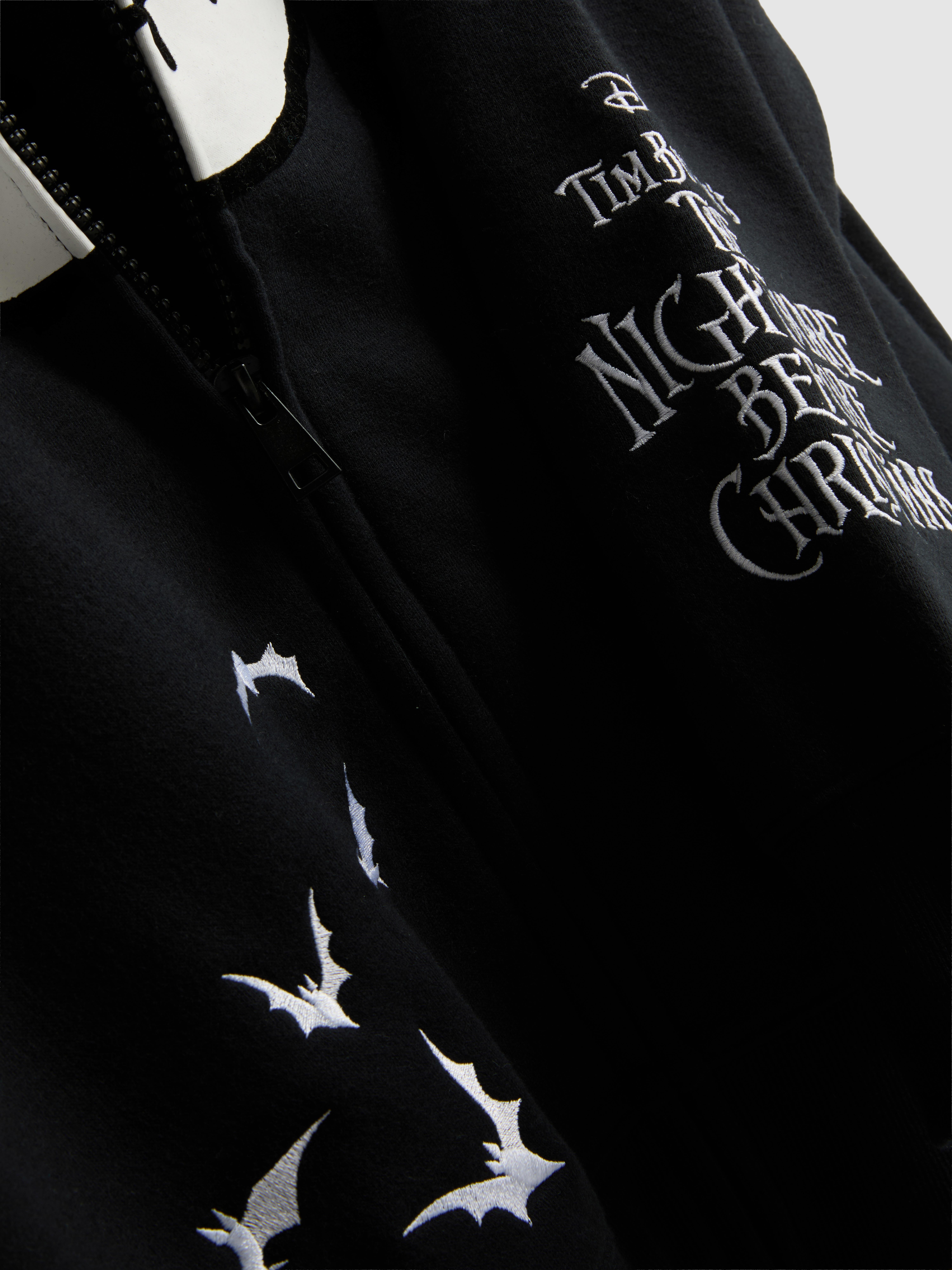 Disney Tim Burton's The Nightmare Before Christmas Graphic Zip Hoodie