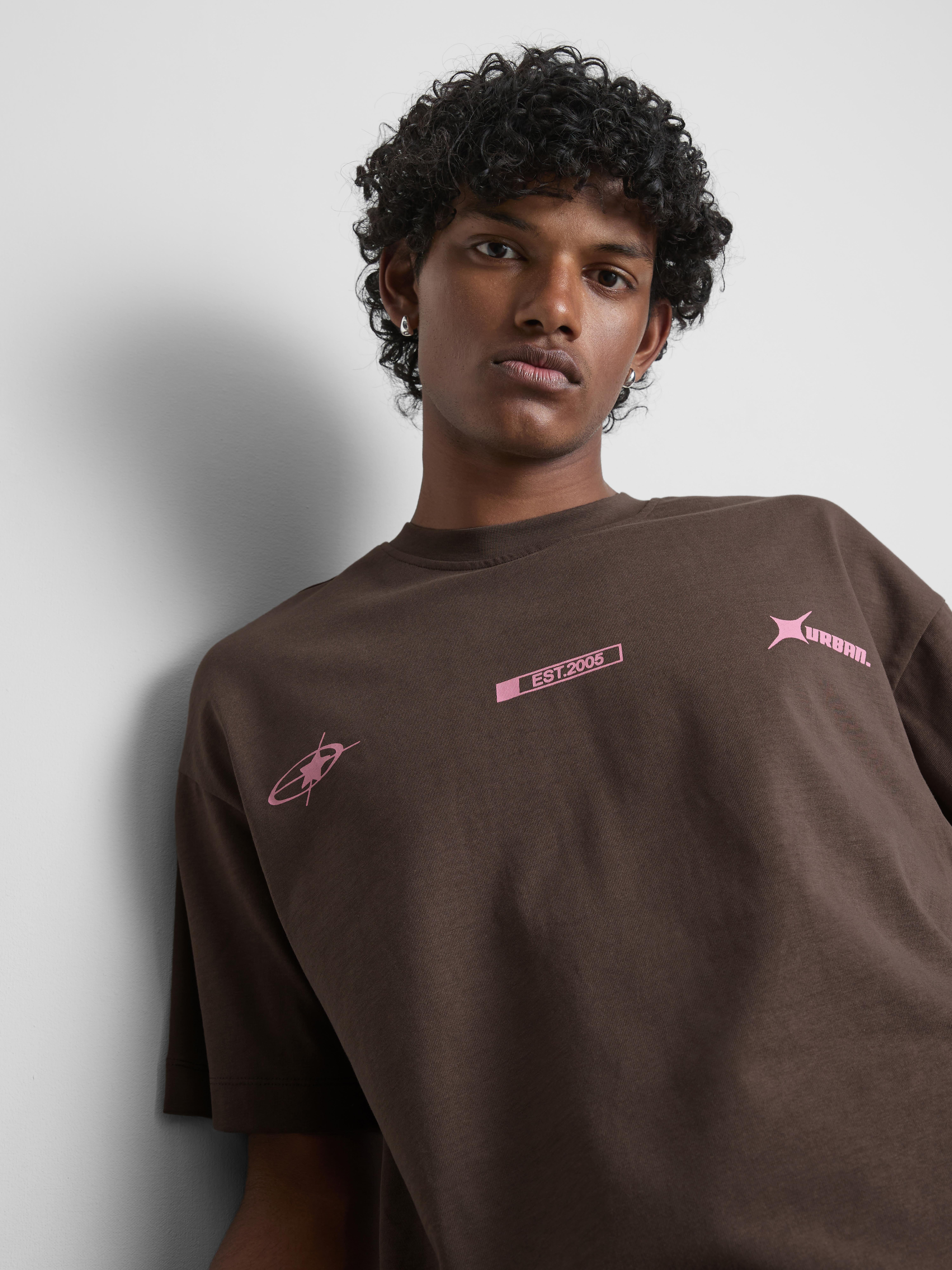 Oversized-T-Shirt mit Grafik