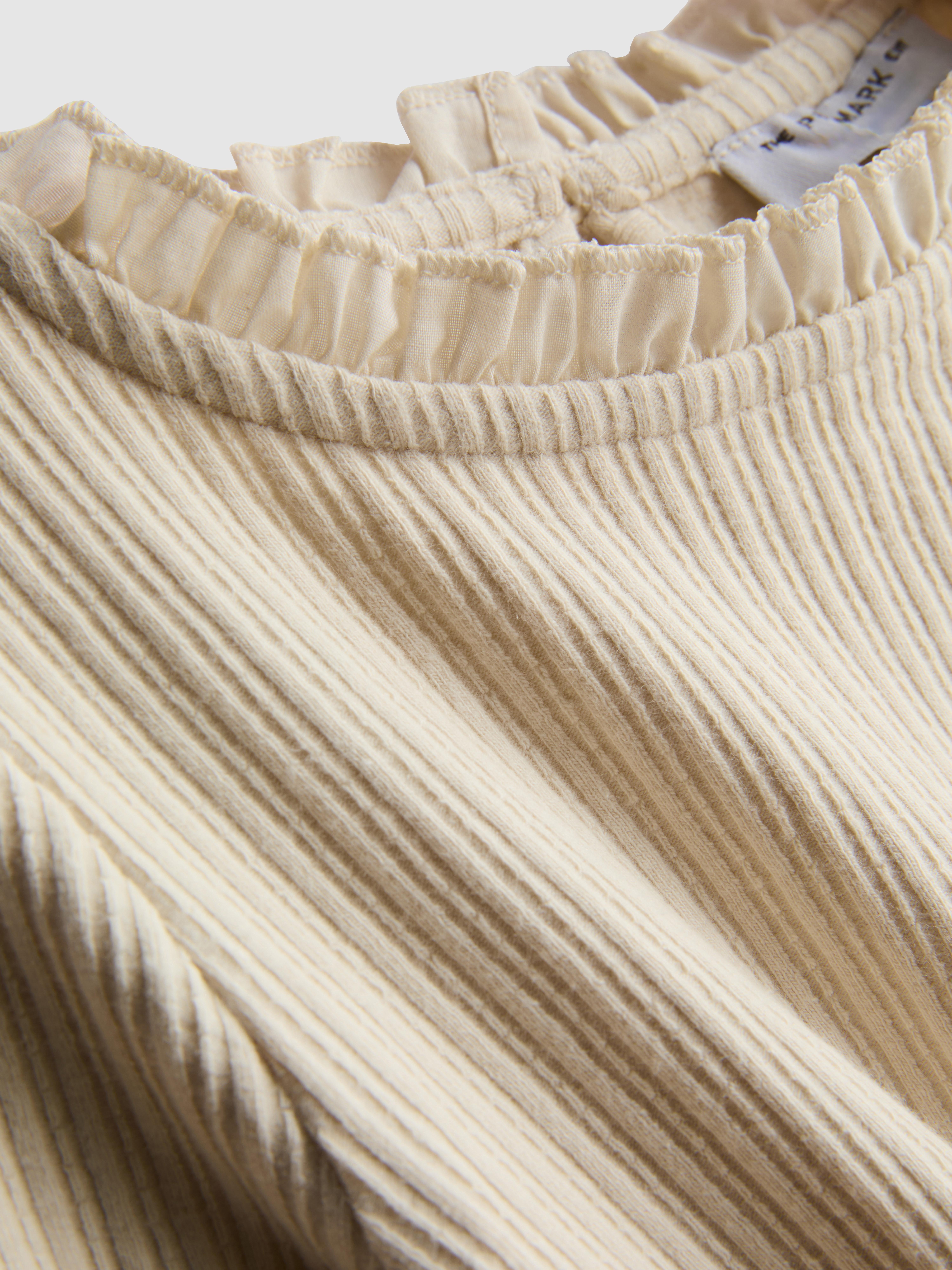1-12yrs | The Edit Cotton Rich Pointelle Long Sleeve T-Shirt