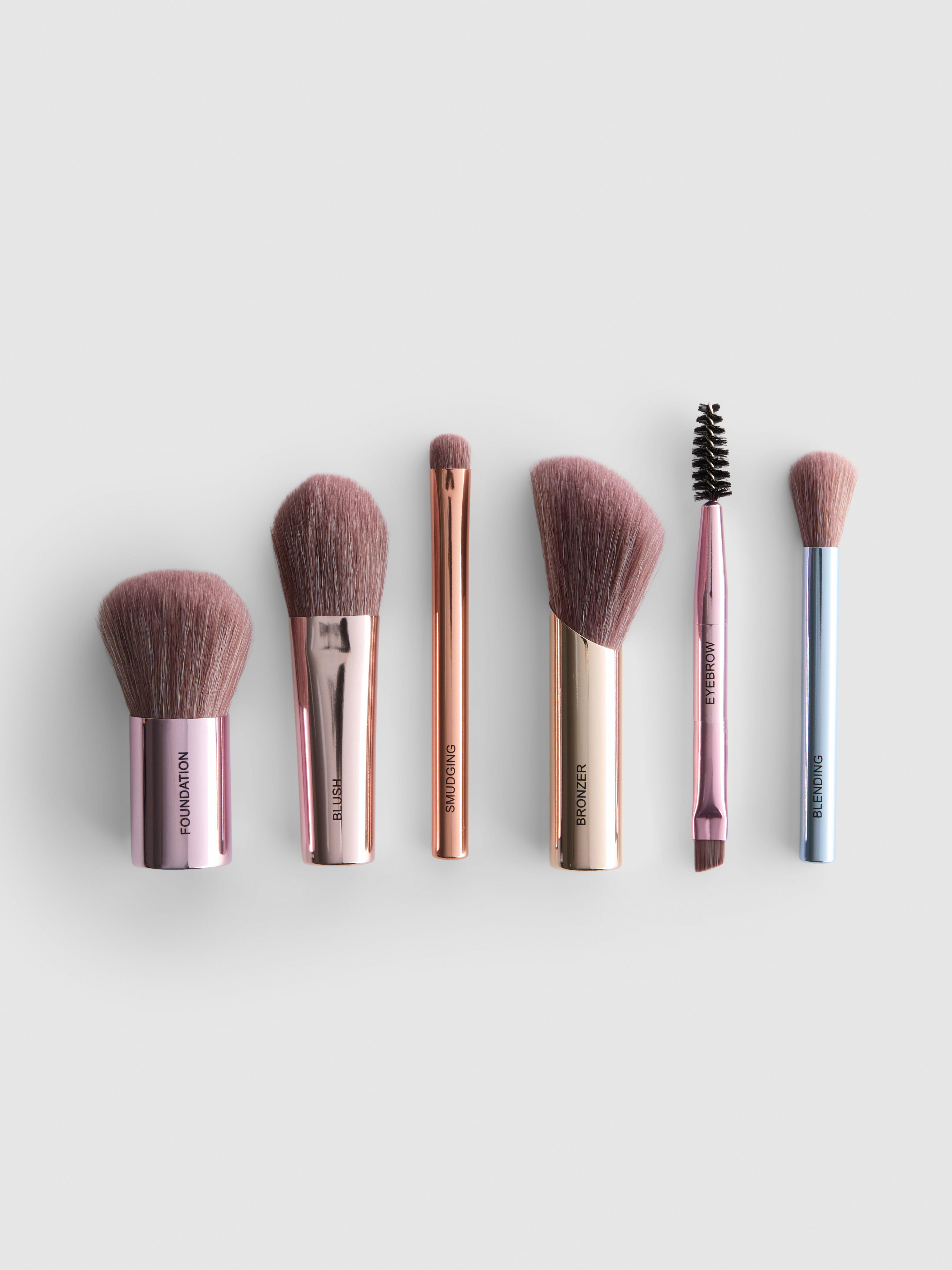 PS... Mini-Make-up-Pinselset, 6-teilig