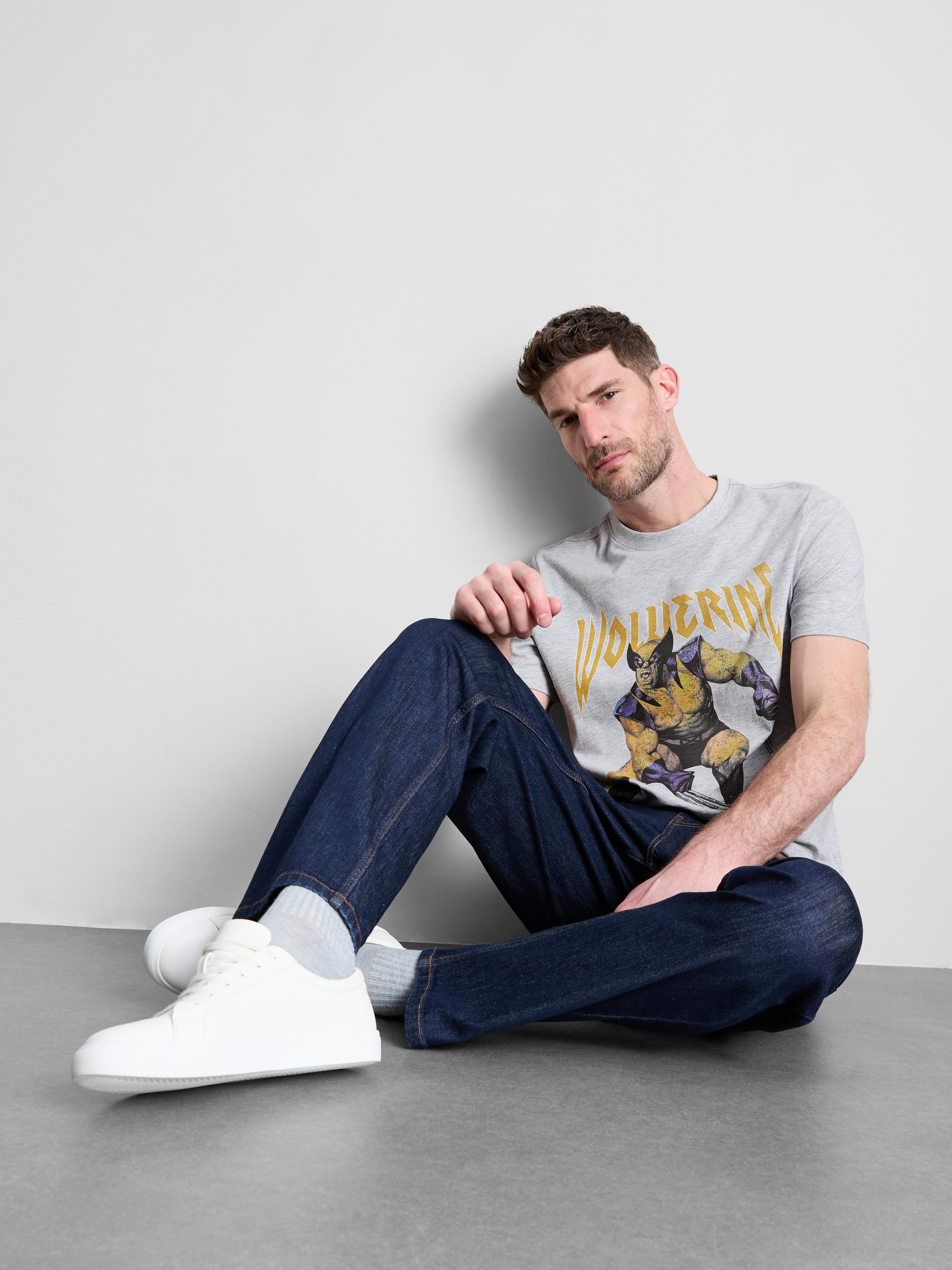 T-shirt met print MARVEL Wolverine