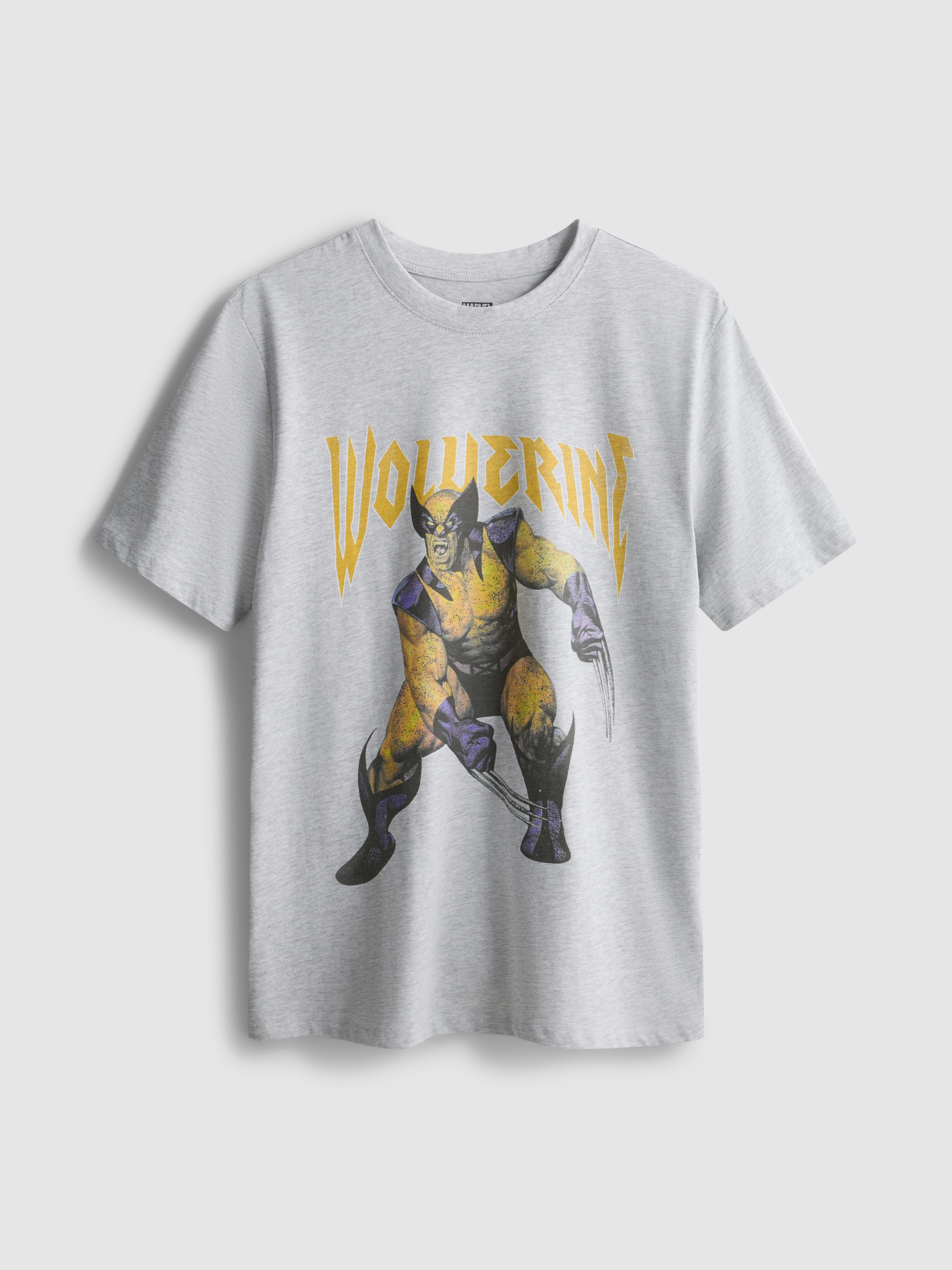 MARVEL Rozsomák-figurás póló