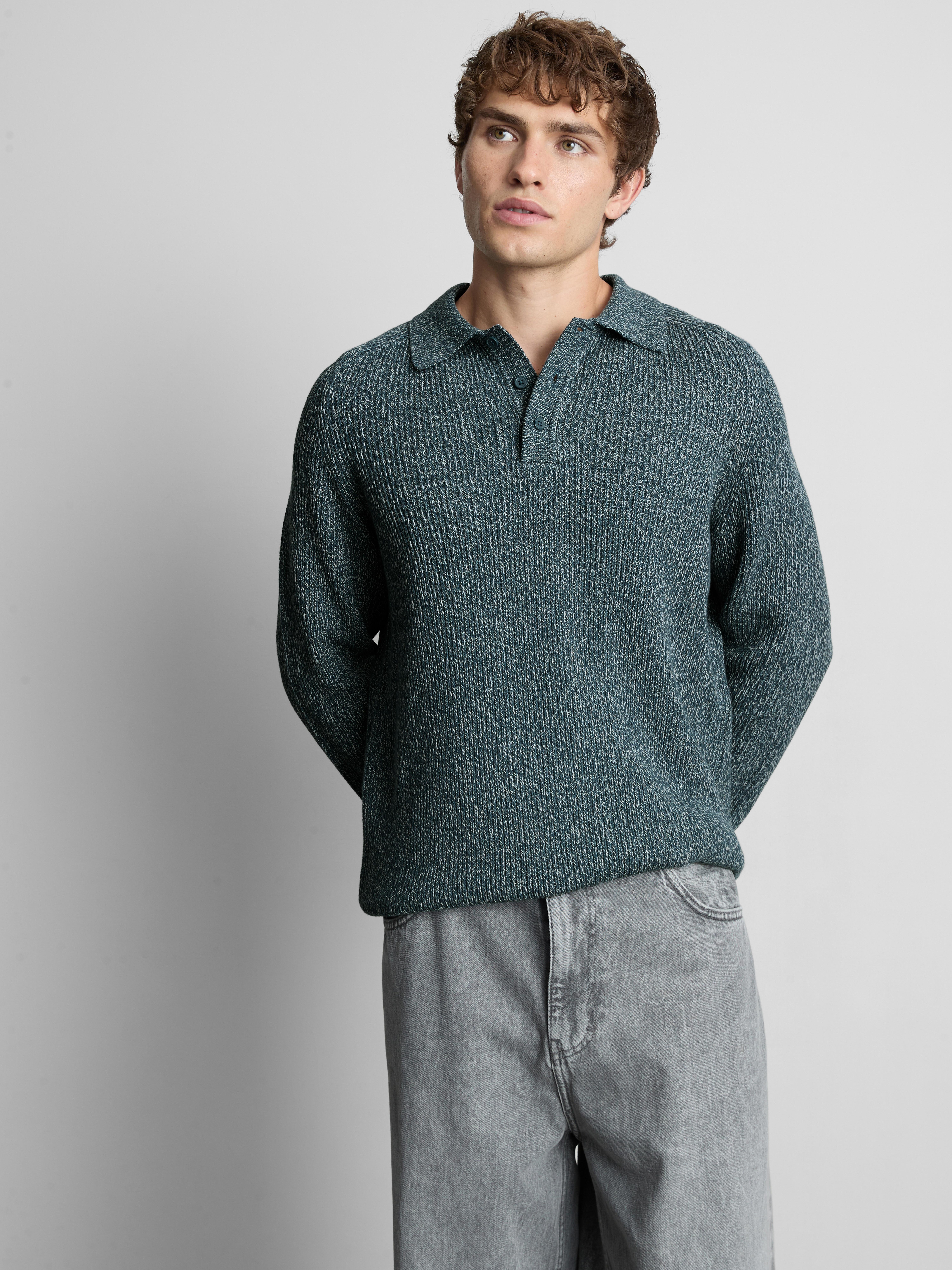 Cotton Rich Knitted Polo Shirt