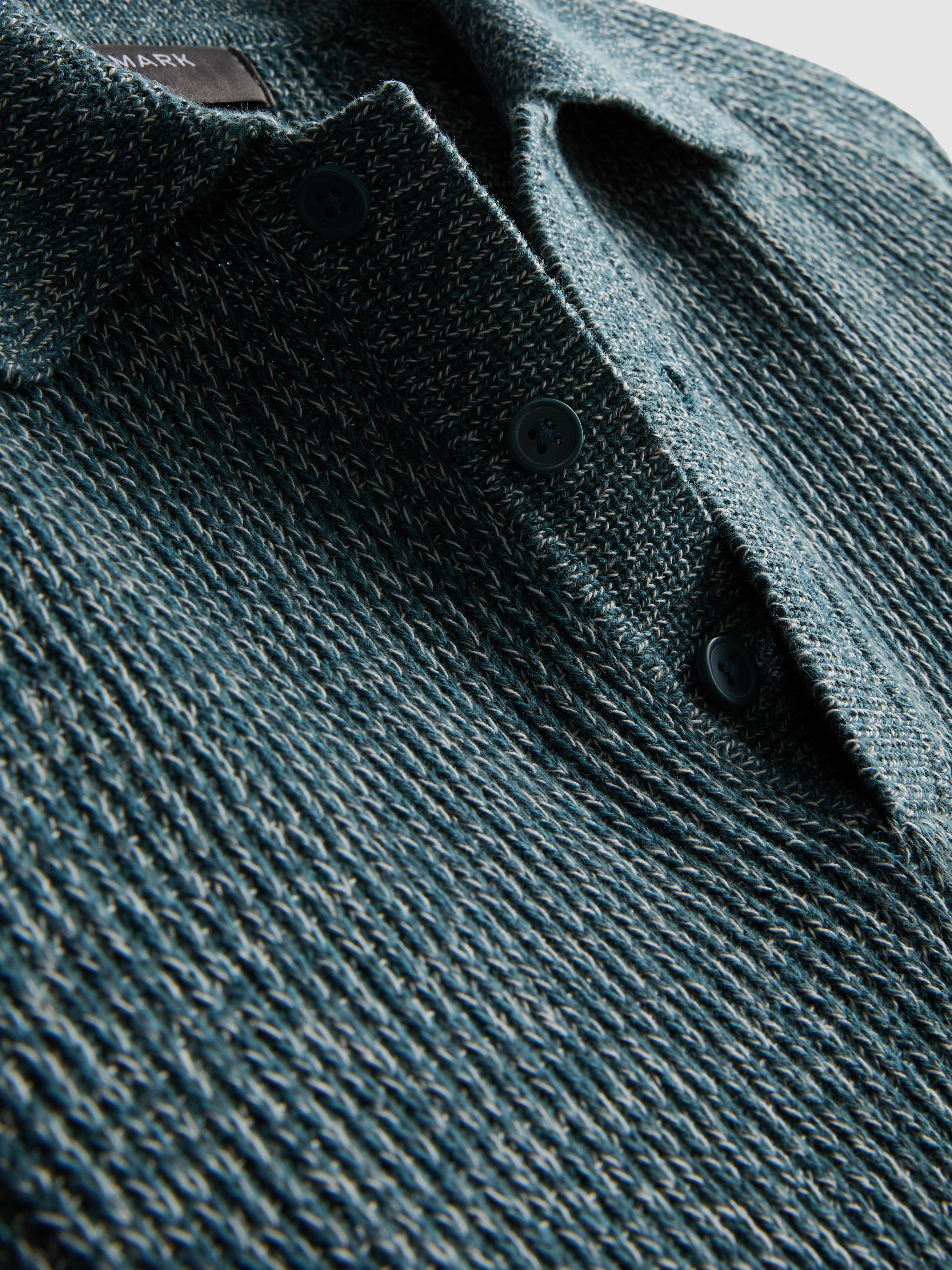 Cotton Rich Knitted Polo Shirt