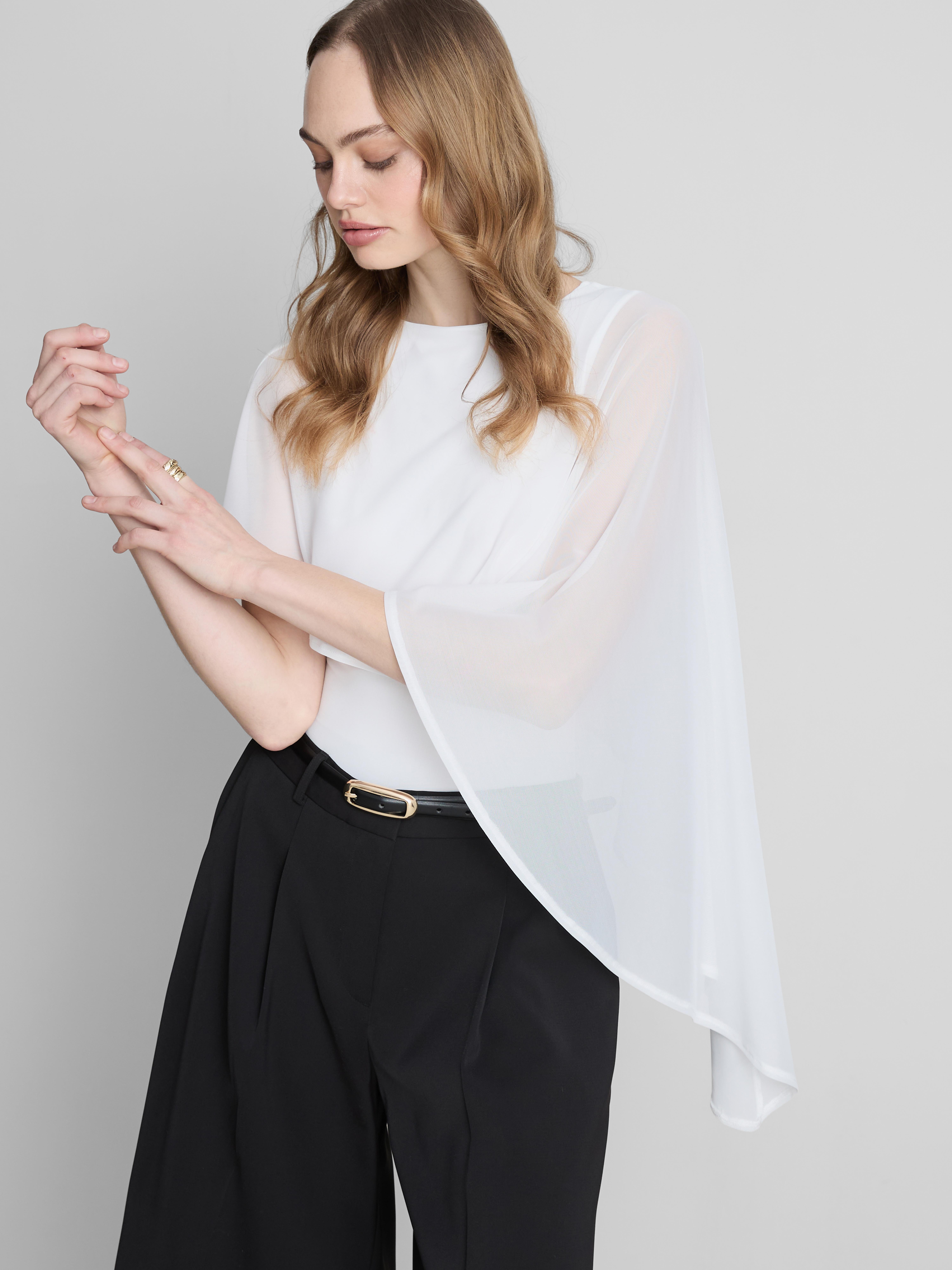 Cape Overlay Bodysuit