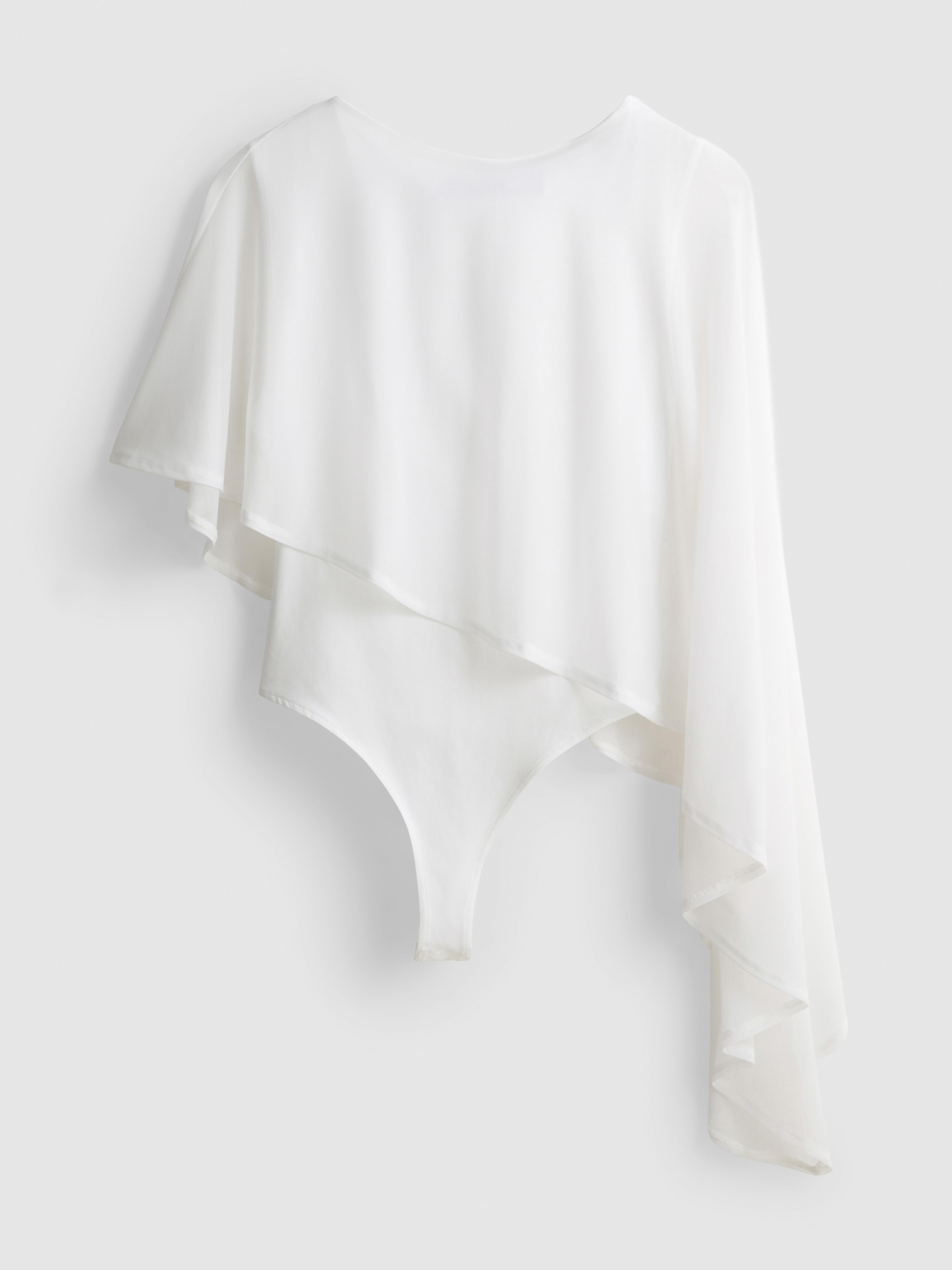 Cape Overlay Bodysuit